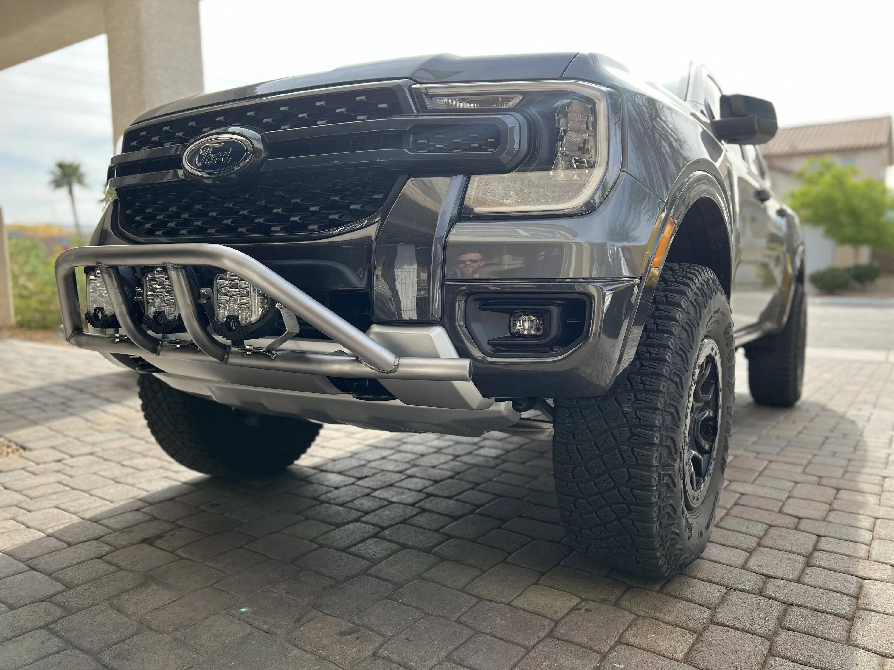 Ford Ranger Prerunner bolt-on bumper fabricated DIY IMG_0106