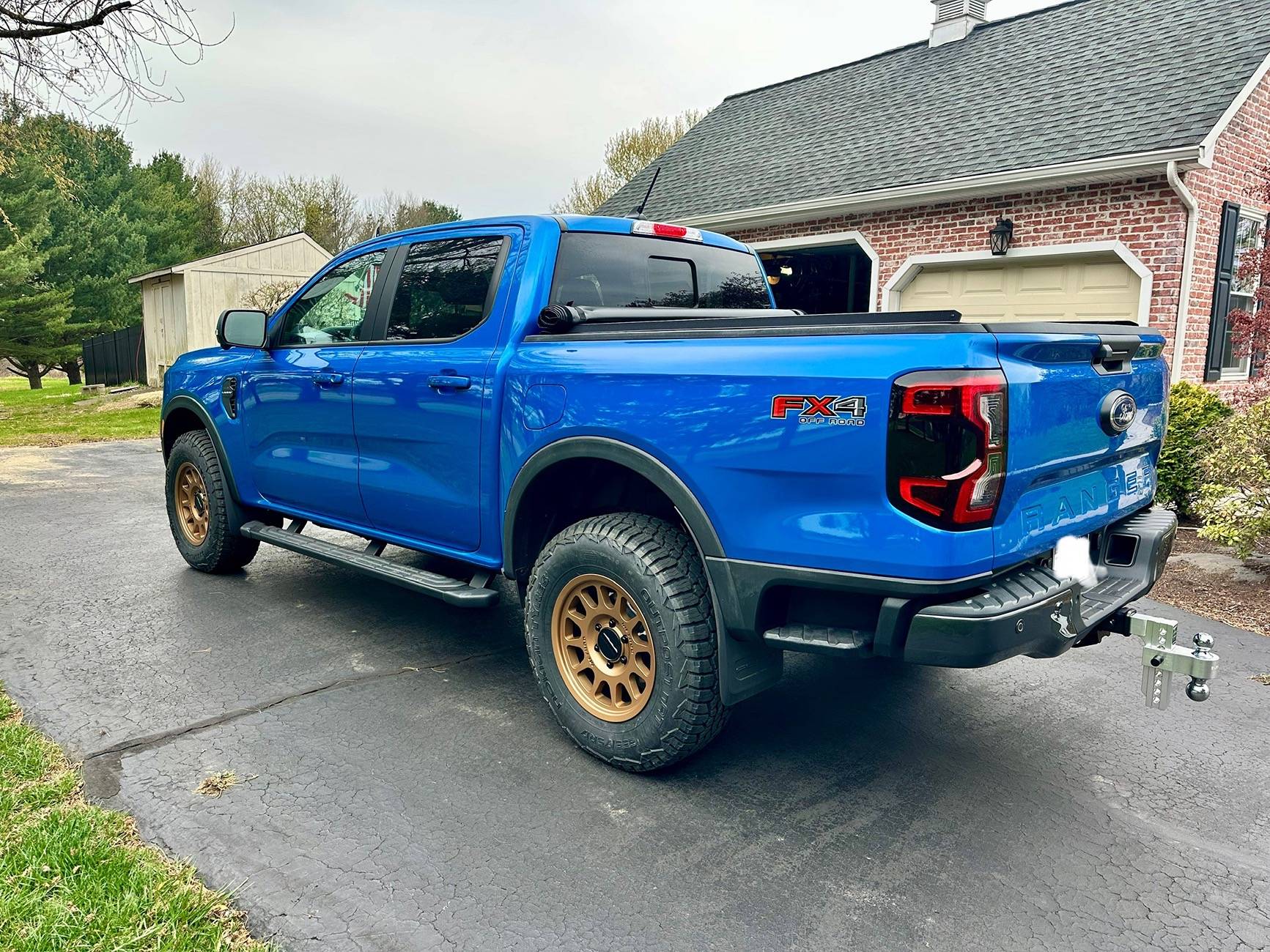 Ford Ranger Method 703 +35mm, 255/75r17 tires on stock Lariat FX4 IMG_6910