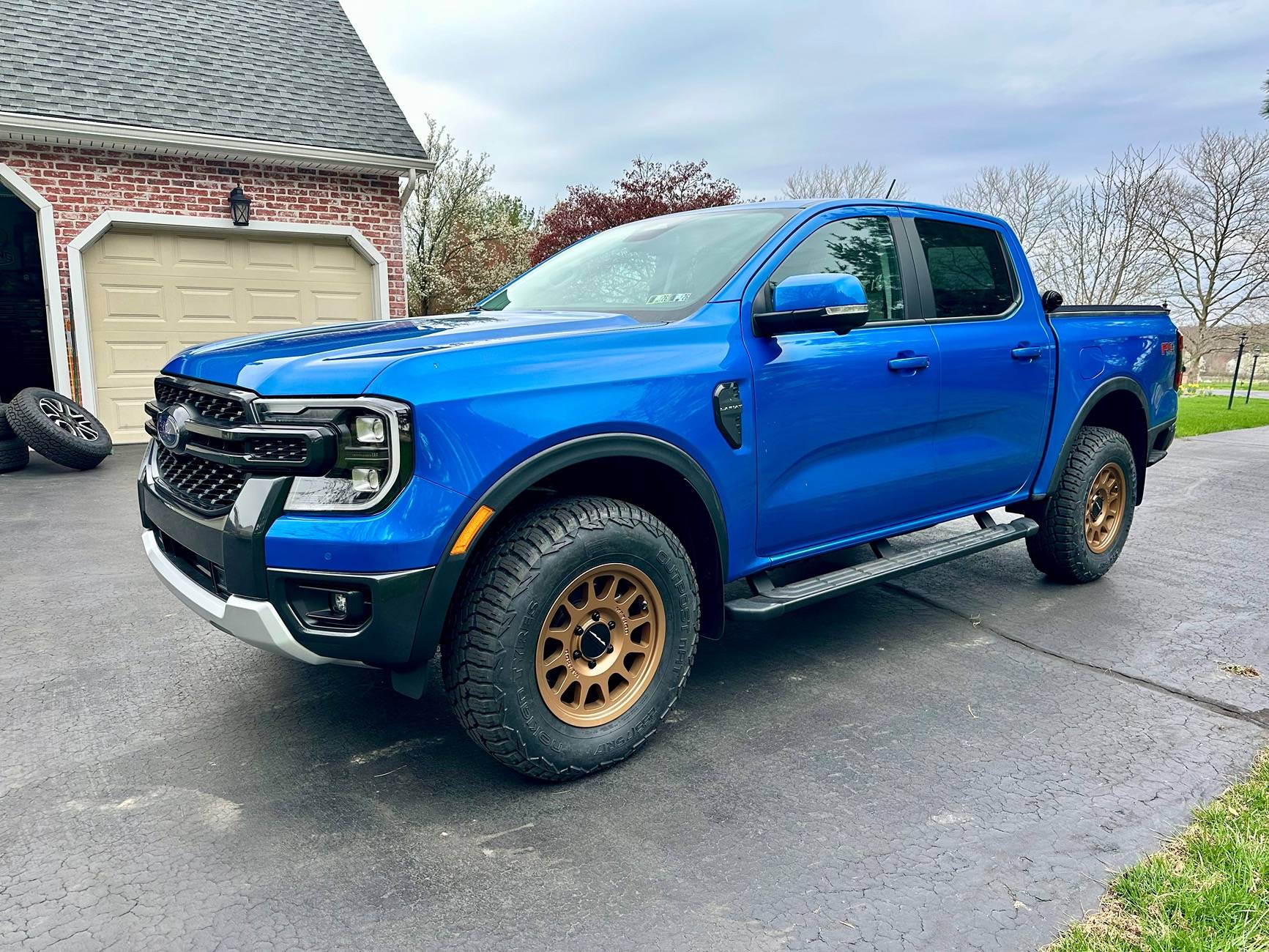 Ford Ranger Method 703 +35mm, 255/75r17 tires on stock Lariat FX4 IMG_6909