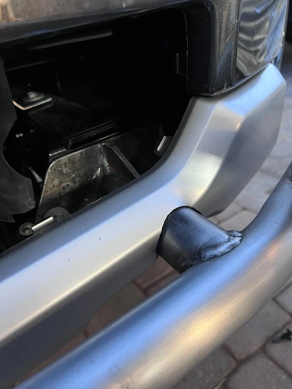 Ford Ranger Prerunner bolt-on bumper fabricated DIY IMG_0076