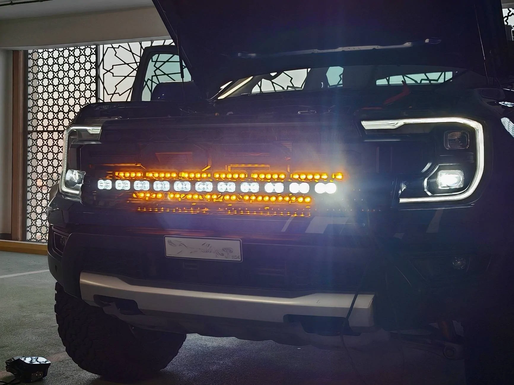 Ford Ranger Call me crazy, Triple M&R light bars!!! IMG_20250411_122511