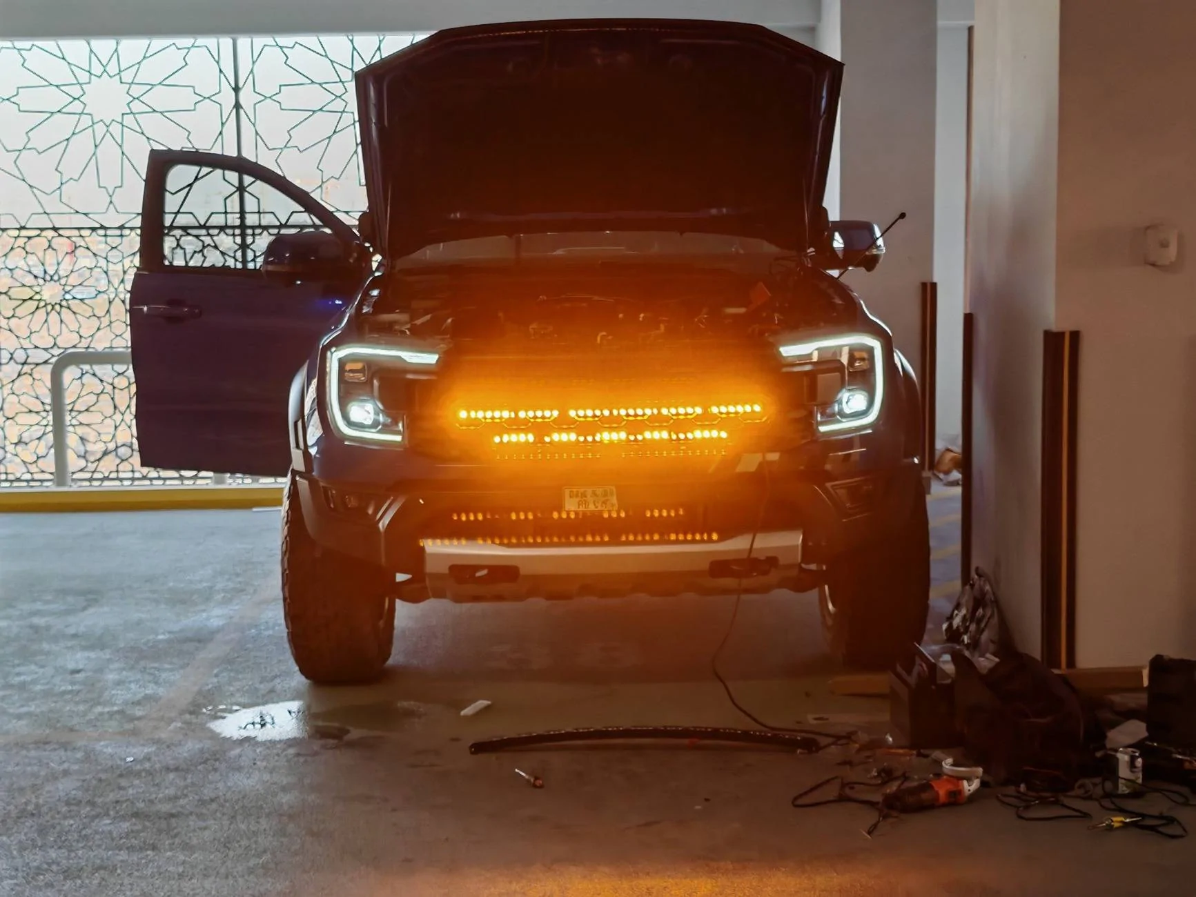 Ford Ranger Call me crazy, Triple M&R light bars!!! IMG_20250411_123131