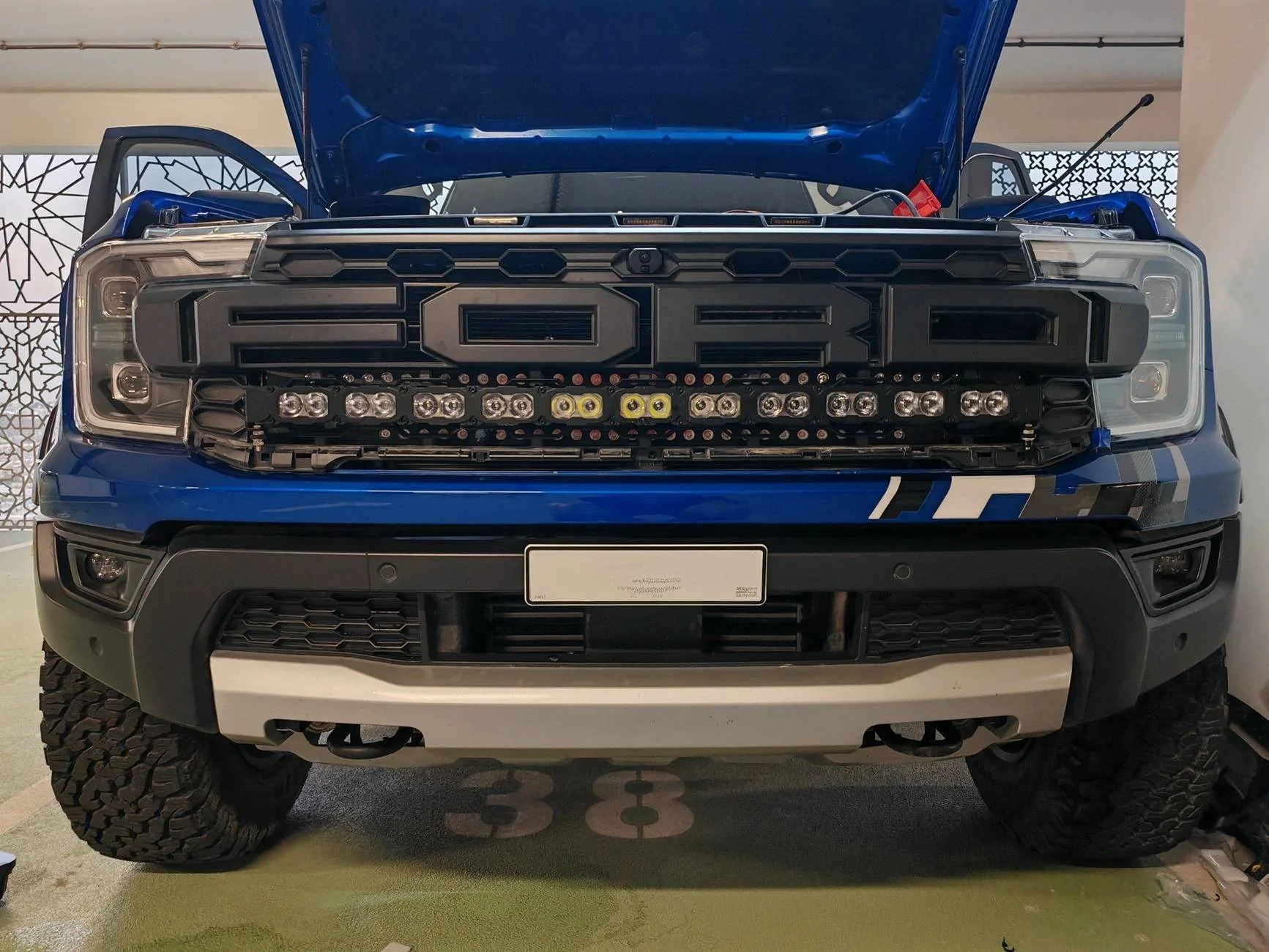 Ford Ranger Call me crazy, Triple M&R light bars!!! IMG_20250411_122412