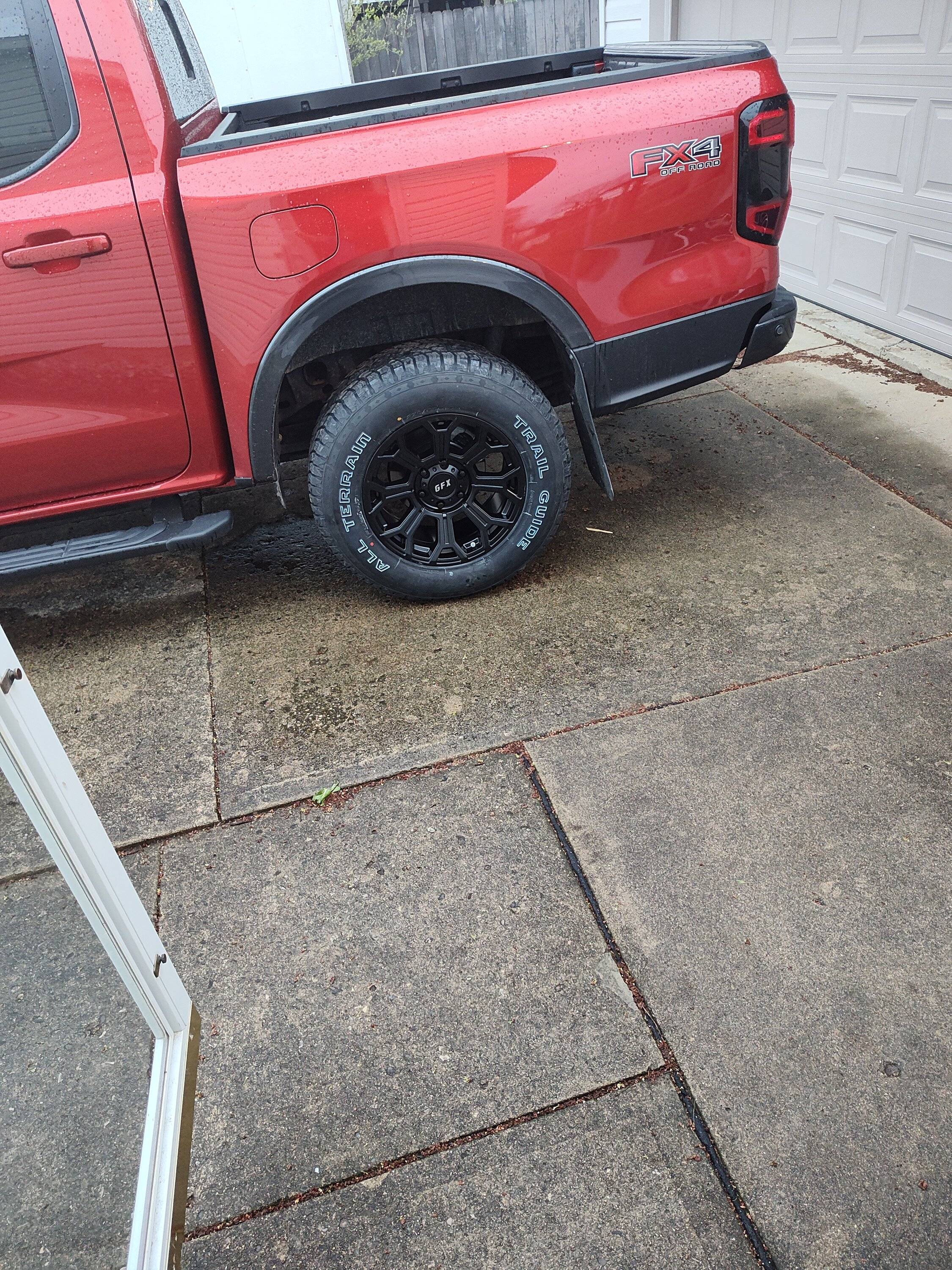 Ford Ranger BUDGET Wheel/Tire upgrade pics and parts for 2024 Lariat v6 FX4 1000003334