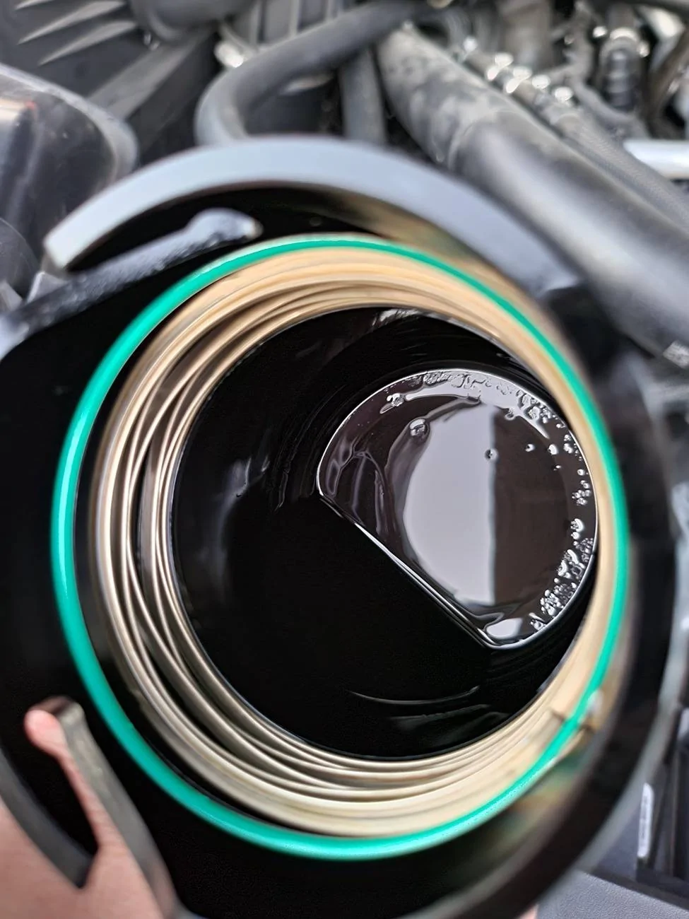 Ford Ranger Finally checked my UPR catch can after 5k miles 20240902_192243