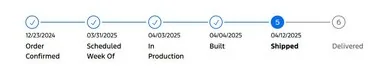 Ford Ranger 2025 Order update 60363-3b48167420b7a6c9921d7489e84e4193