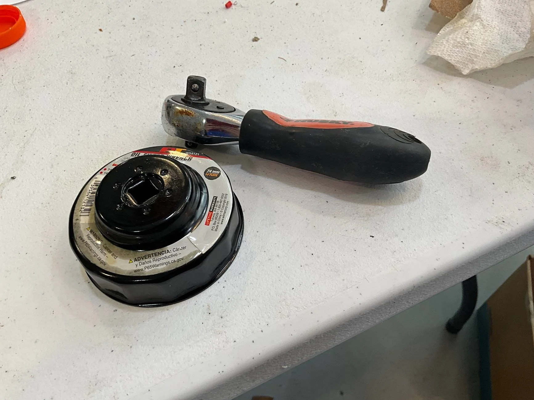Ford Ranger Thoughts on first (last?) oil change on 2.3 liter. imag