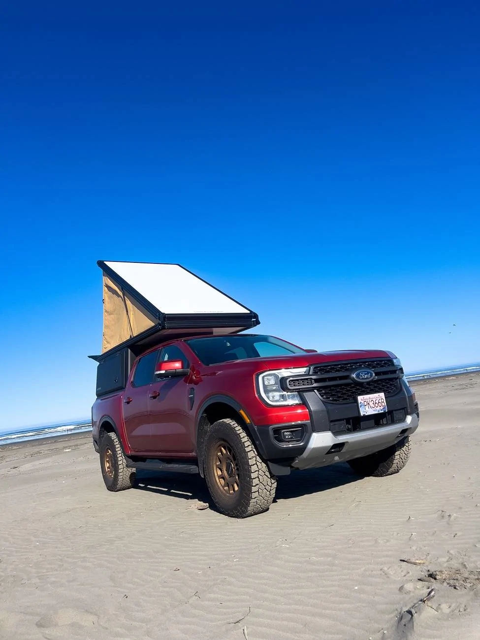 Ford Ranger Red 2.7 Lariat Overland Build - Dobinsons Lift, Super Pacific Camper... IMG_6067