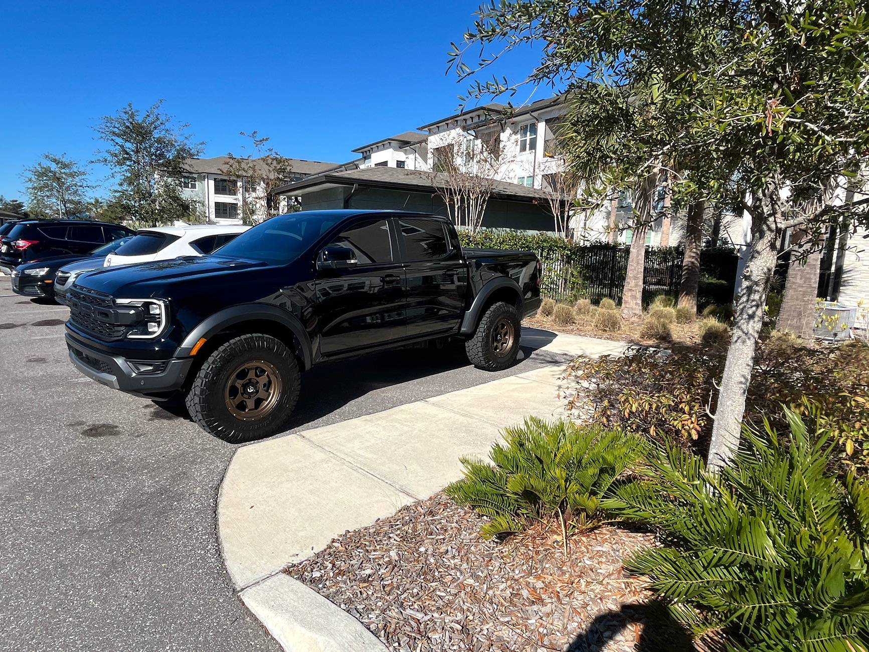 Ford Ranger Fuel bronze shok wheel set 17x 9 +1mm offset &. Nitto Ridge grappler 305/70R/17 LTtires IMG_2083