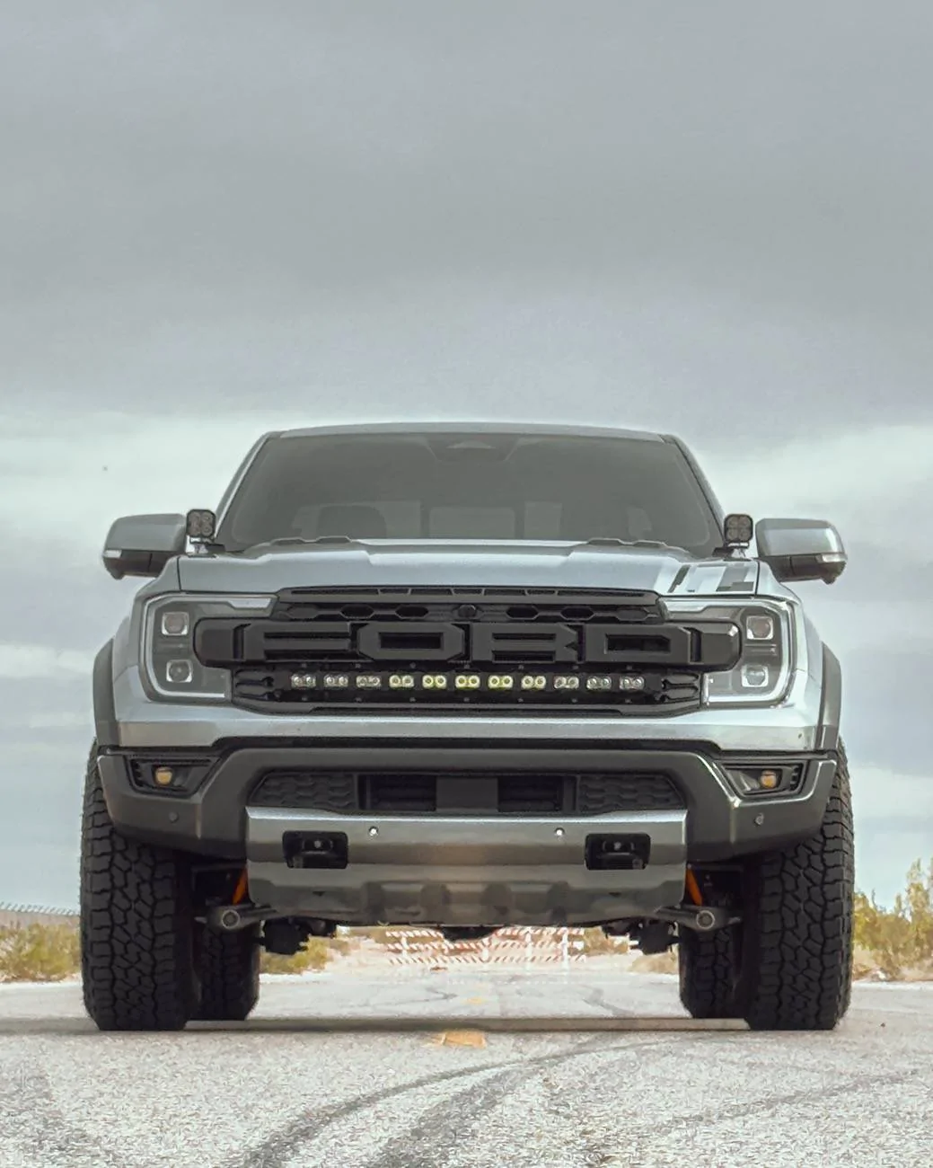 Ford Ranger FMI 2" Collars + Falken Wildpeak AT4 35/11.50/17 on 17x8.5 +25 offset KMC KM552 Wheels Raptor 11