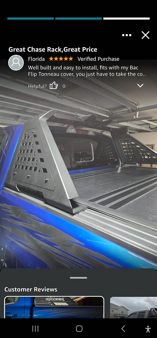 Ford Ranger Chase Racks/Sport bars for the NA 2024+ Ranger Screenshot_20250403_141551_Amazon Shopping