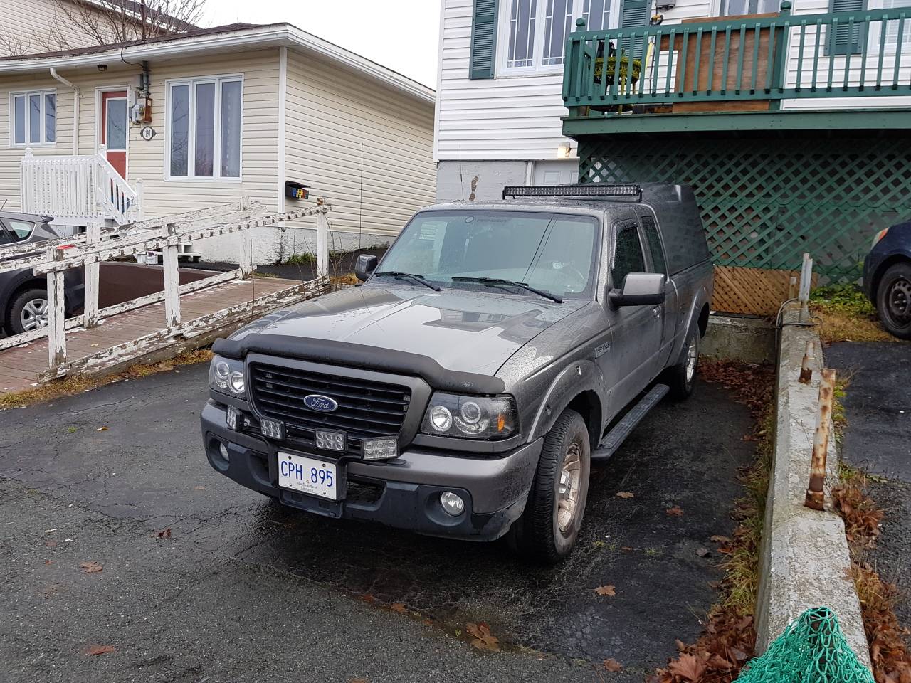 Ford Ranger Raptor bumper light mount. 20161122_102118