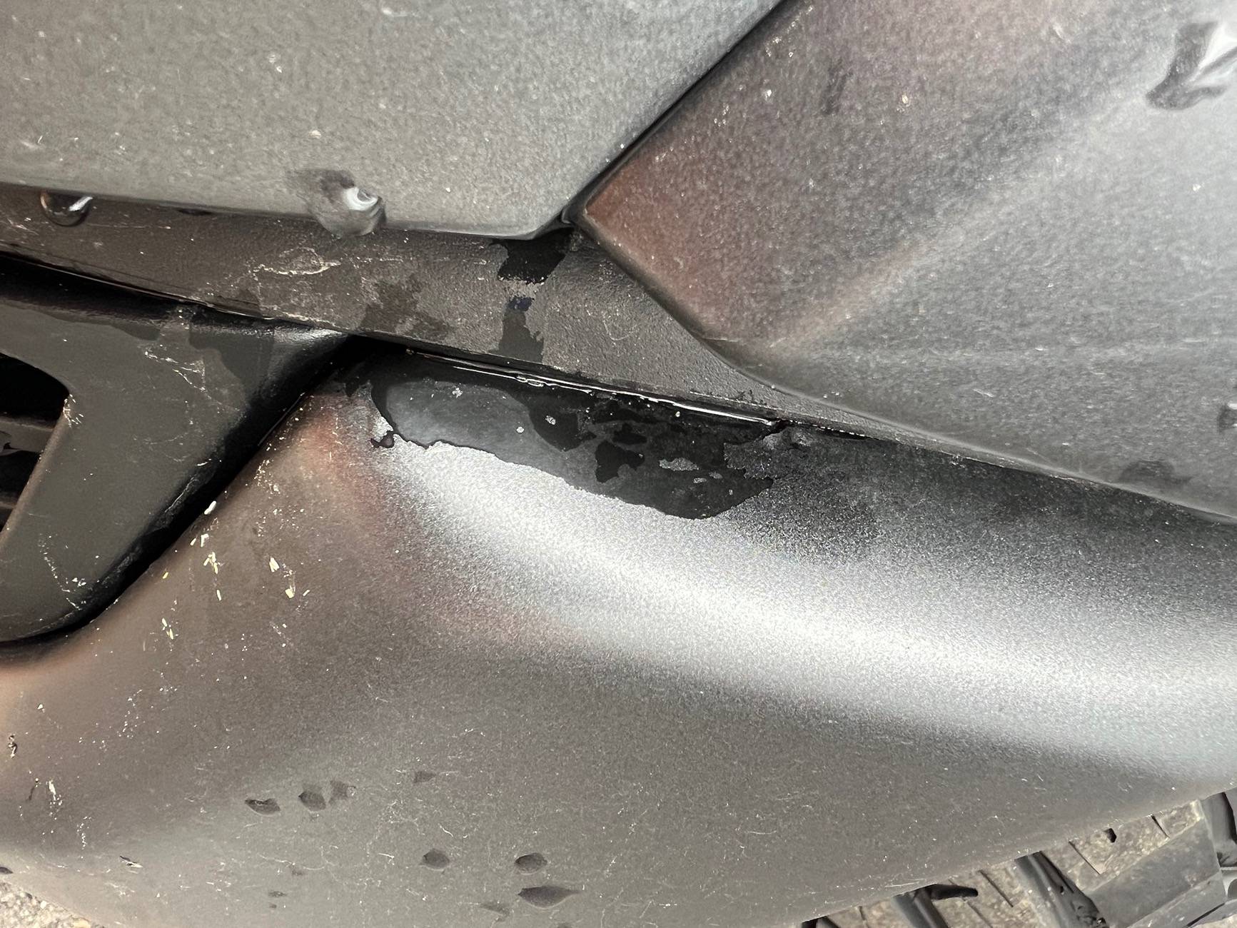 Ford Ranger Front Bumper Paint Flaking Off IMG_1790
