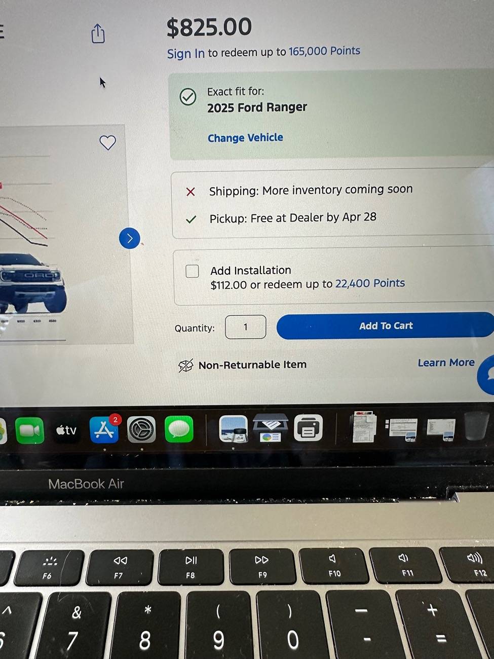 Ford Ranger UPDATE ON 2025 RANGER RAPTOR 3.0  PRO CAL TUNE?? IMG_6691