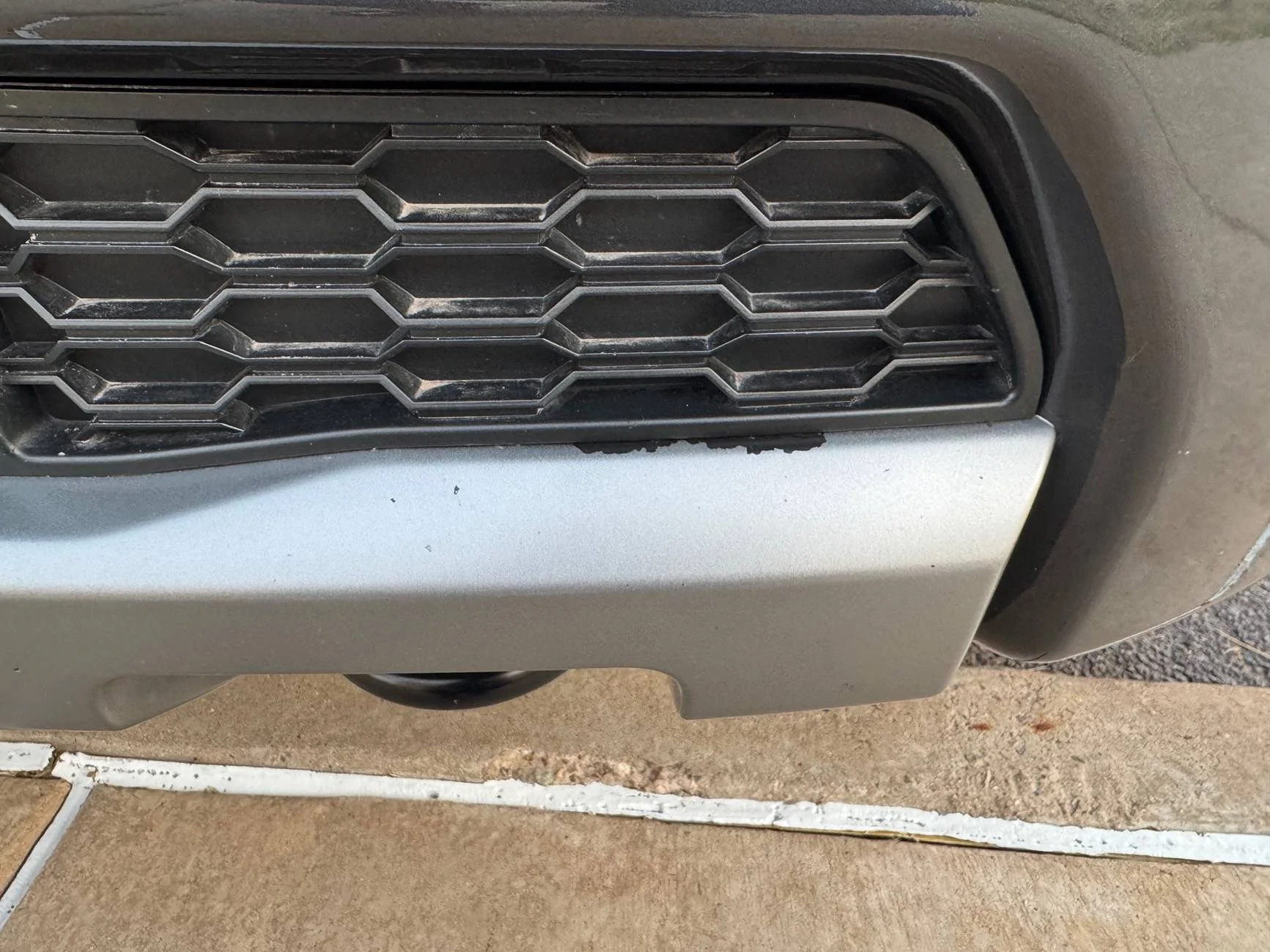 Ford Ranger Front Bumper Paint Flaking Off IMG_2367