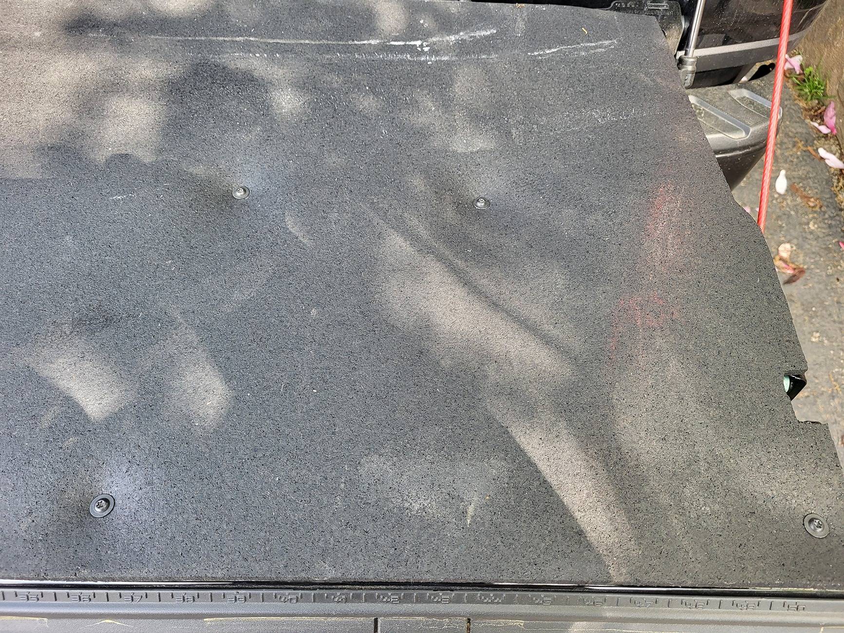 Ford Ranger Installed bed & tailgate mat today. 20250427_090853