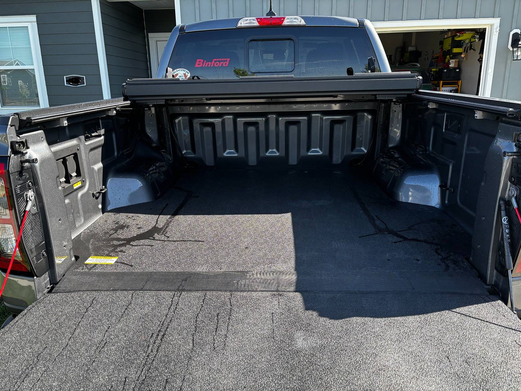 Ford Ranger One month with Ranger 2024-2025 REV Hard Folding Tonneau wet look