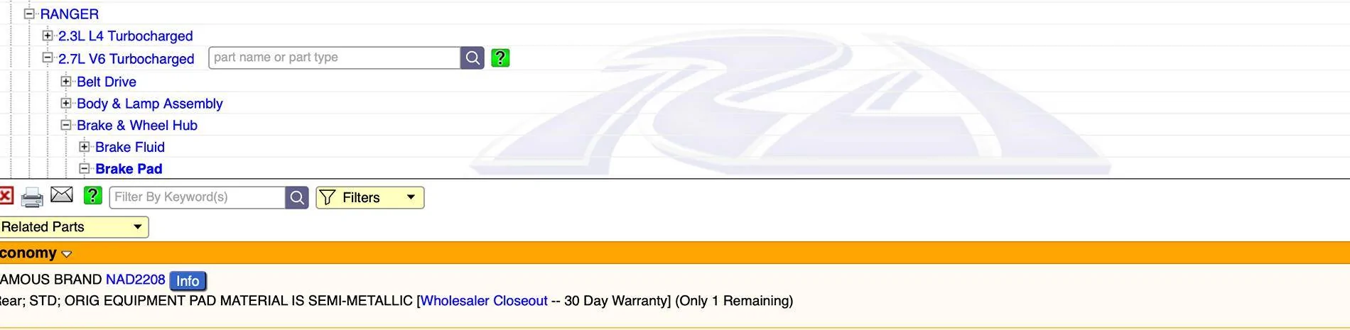 Ford Ranger 2024 Ford ranger XLT FX4 2.3L POOR STOPPING DISTANCE. Screenshot 2025-04-28 at 2.26.14 PM