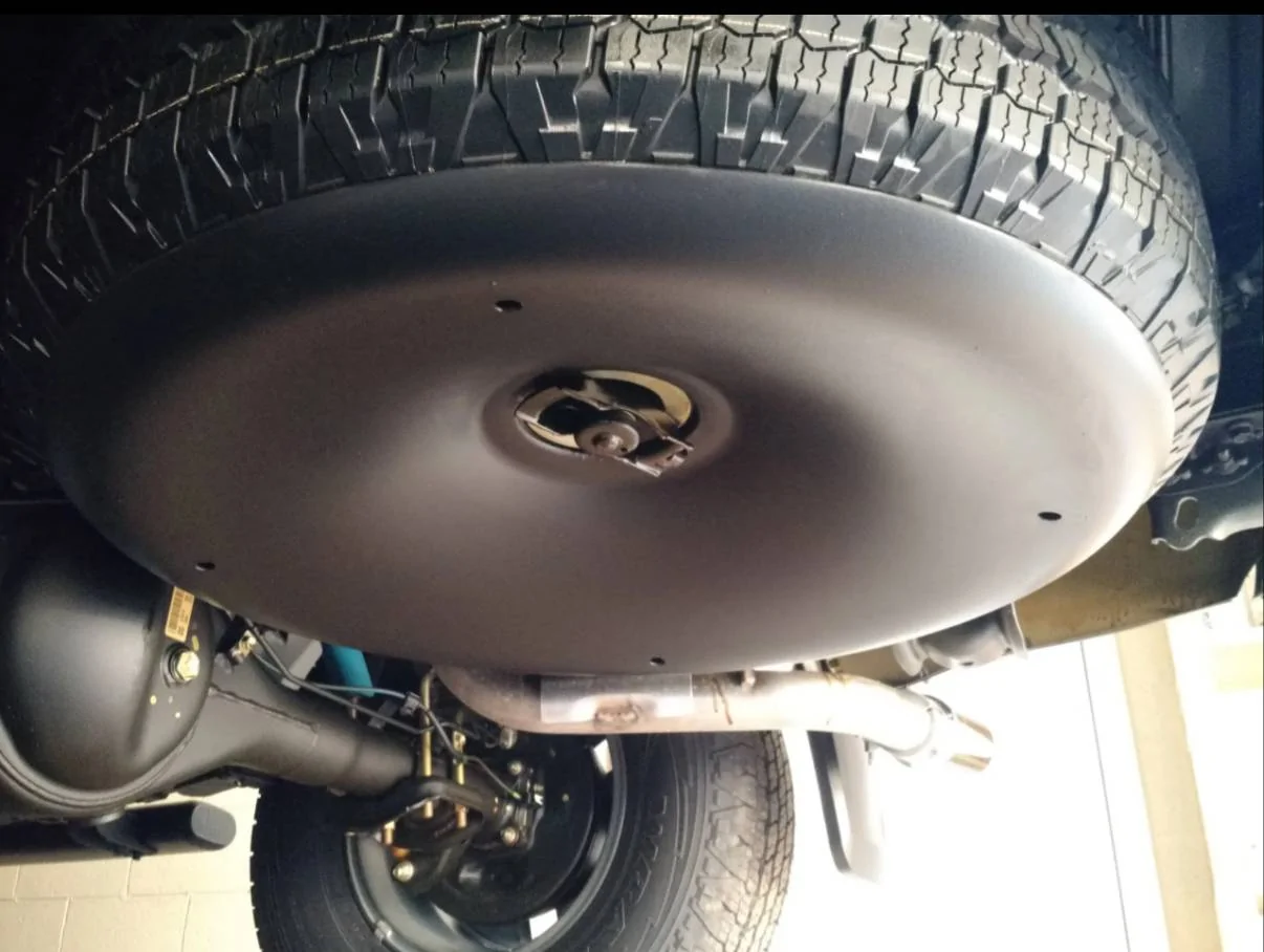 Ford Ranger RR Spare tire ROCK COLLECTOR! IMG_0333