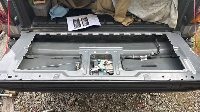 Ford Ranger storage option for gap betw rear seat and C pillar? Tremor tailgate tool box cutout