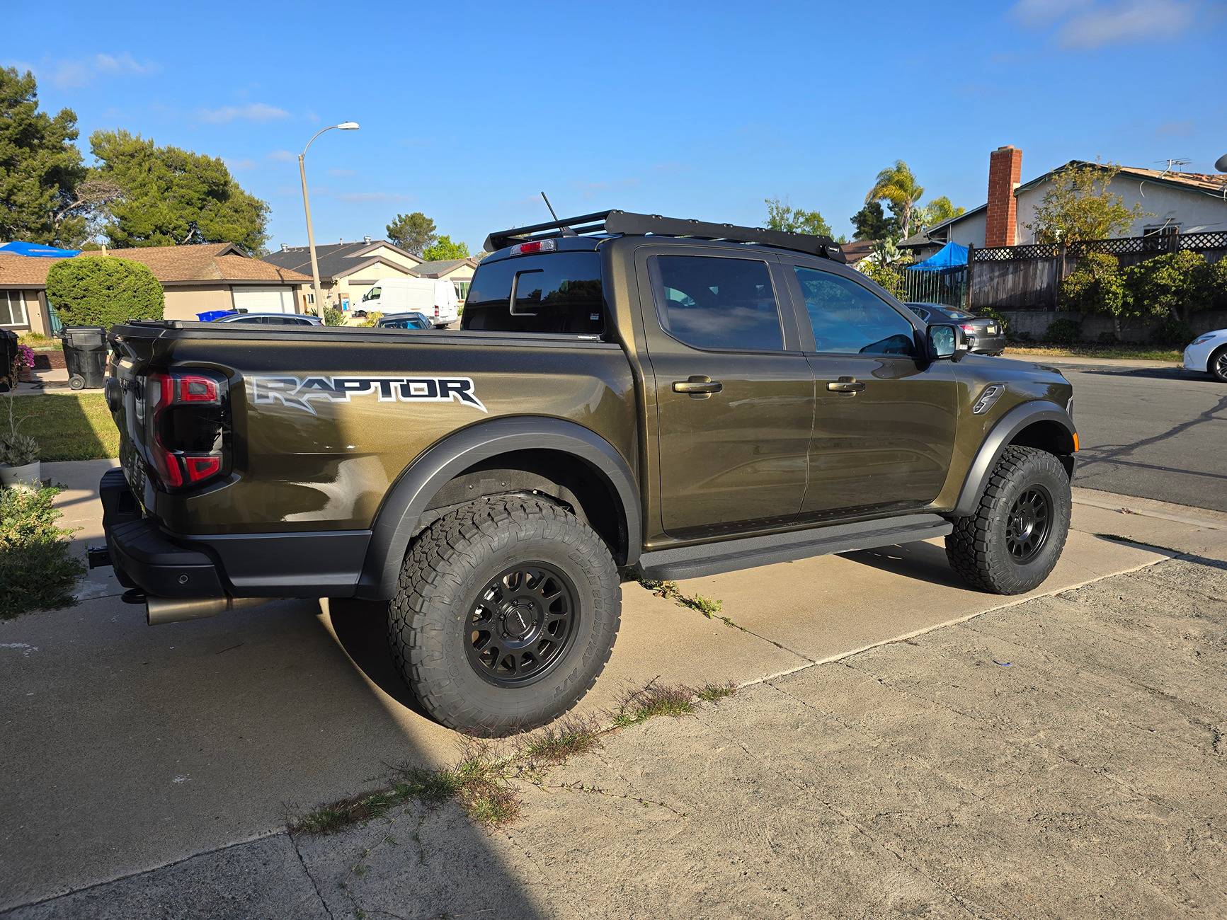 Ford Ranger +35 Method 703, 35x12.5 Toyo AT3 Load C, RPG Perch Collars on Ranger Raptor 20250430_174735