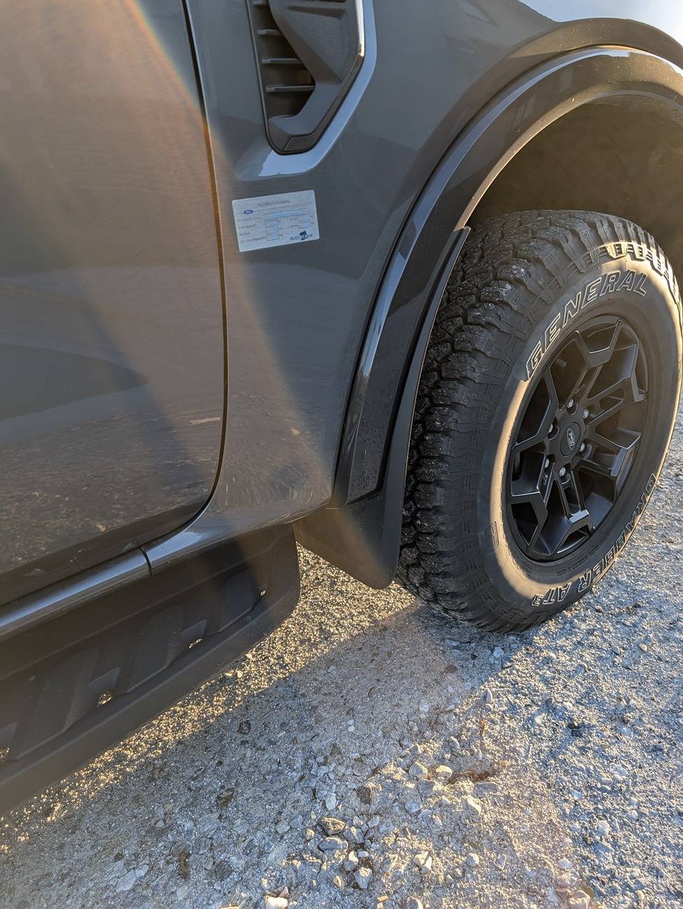 Ford Ranger Non Raptor Ranger Mudflaps? 1000028005