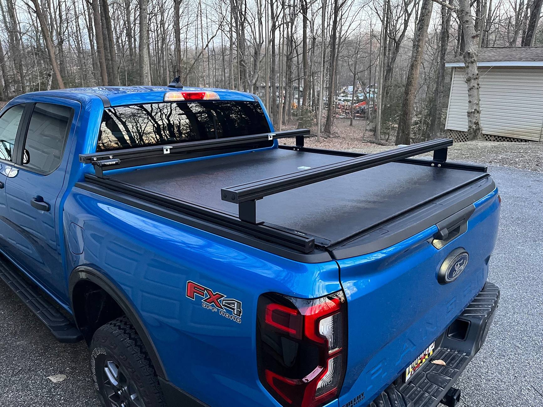 Ford Ranger extrusion bed bars IMG_3971