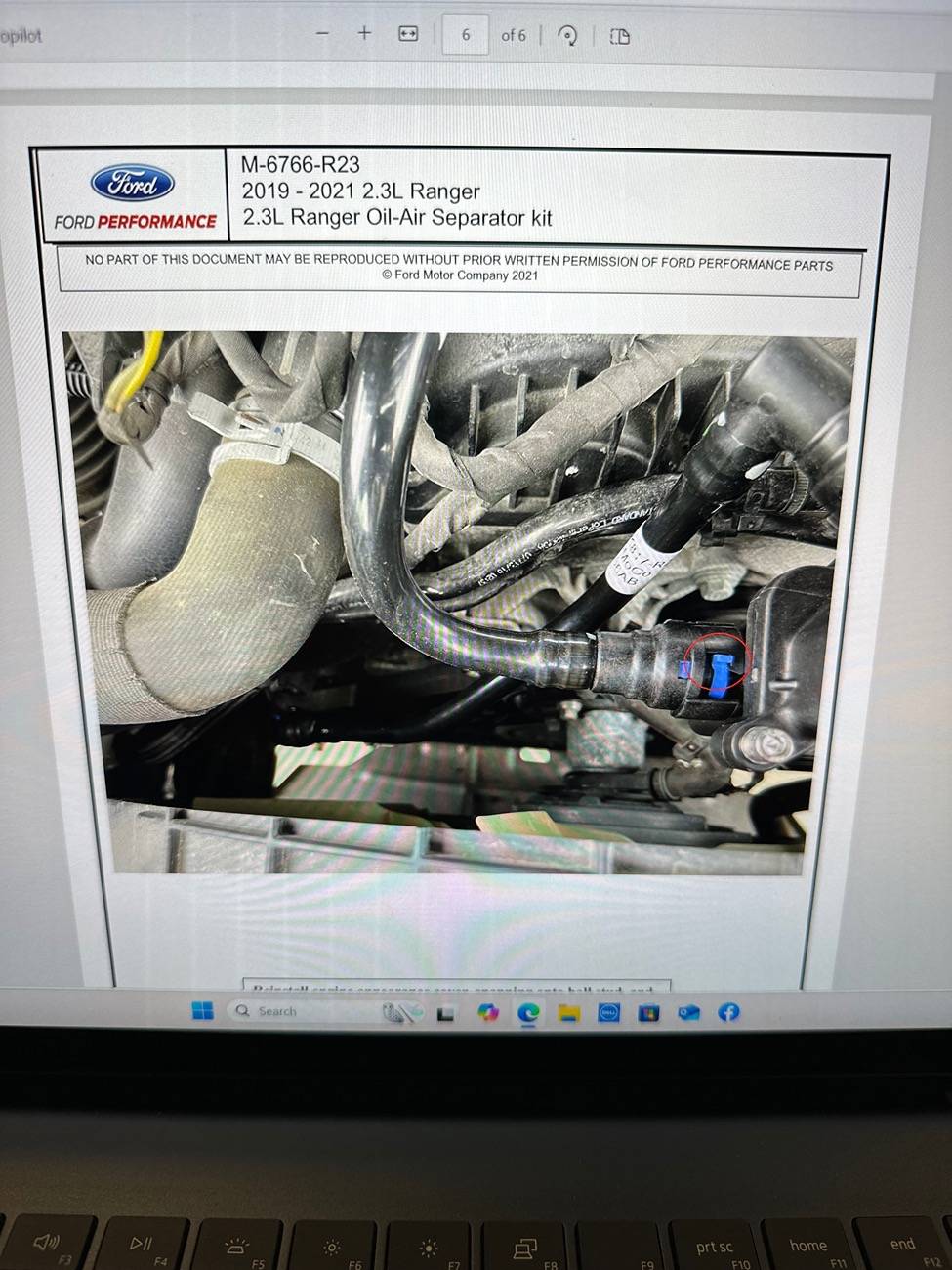 Ford Ranger Finally checked my UPR catch can after 5k miles IMG_9905