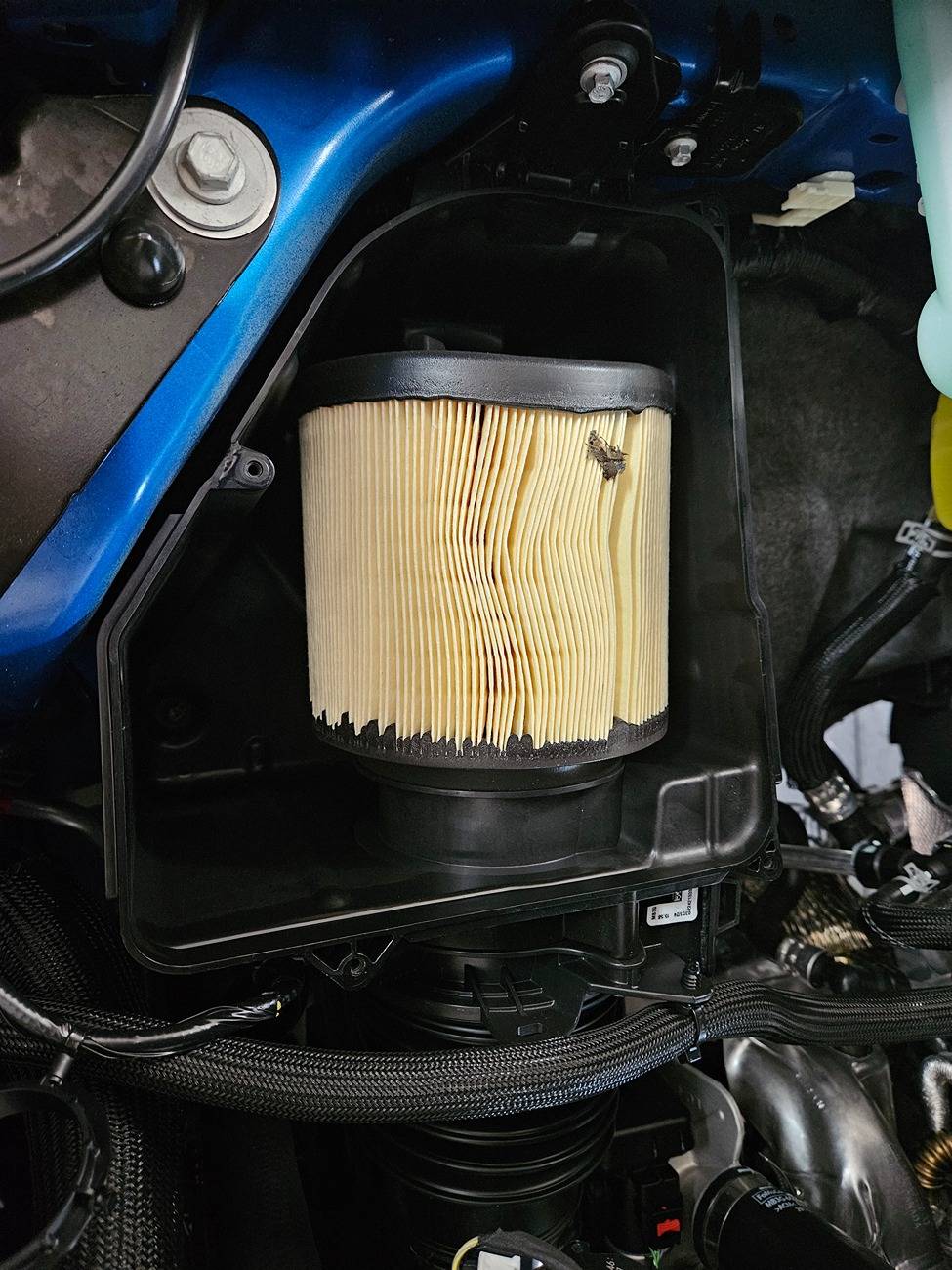 Ford Ranger AFE filter and Magnaflow Muffler orig filter