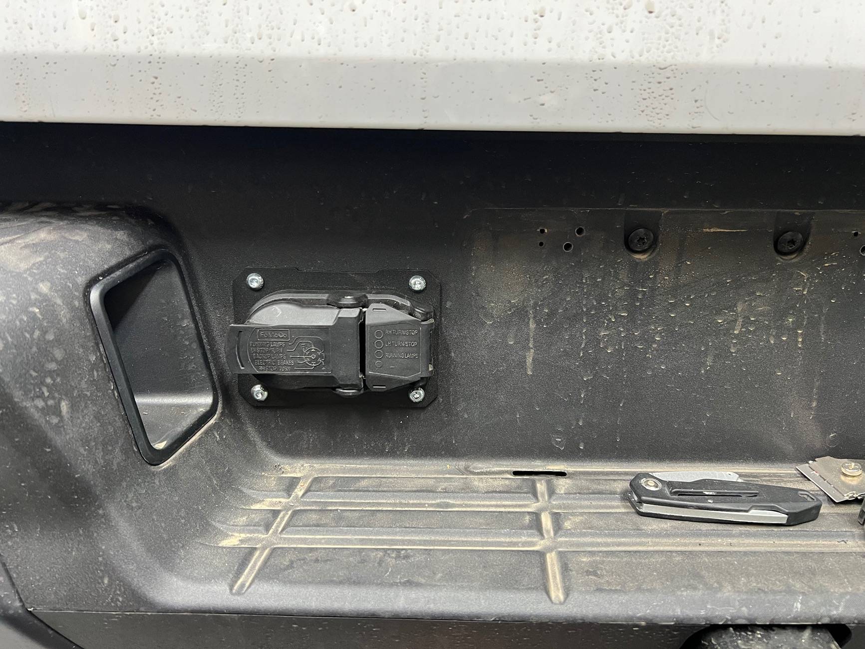Ford Ranger American Adventure Lab Ford Ranger Trailer Plug Tuck Kit Install IMG_0157