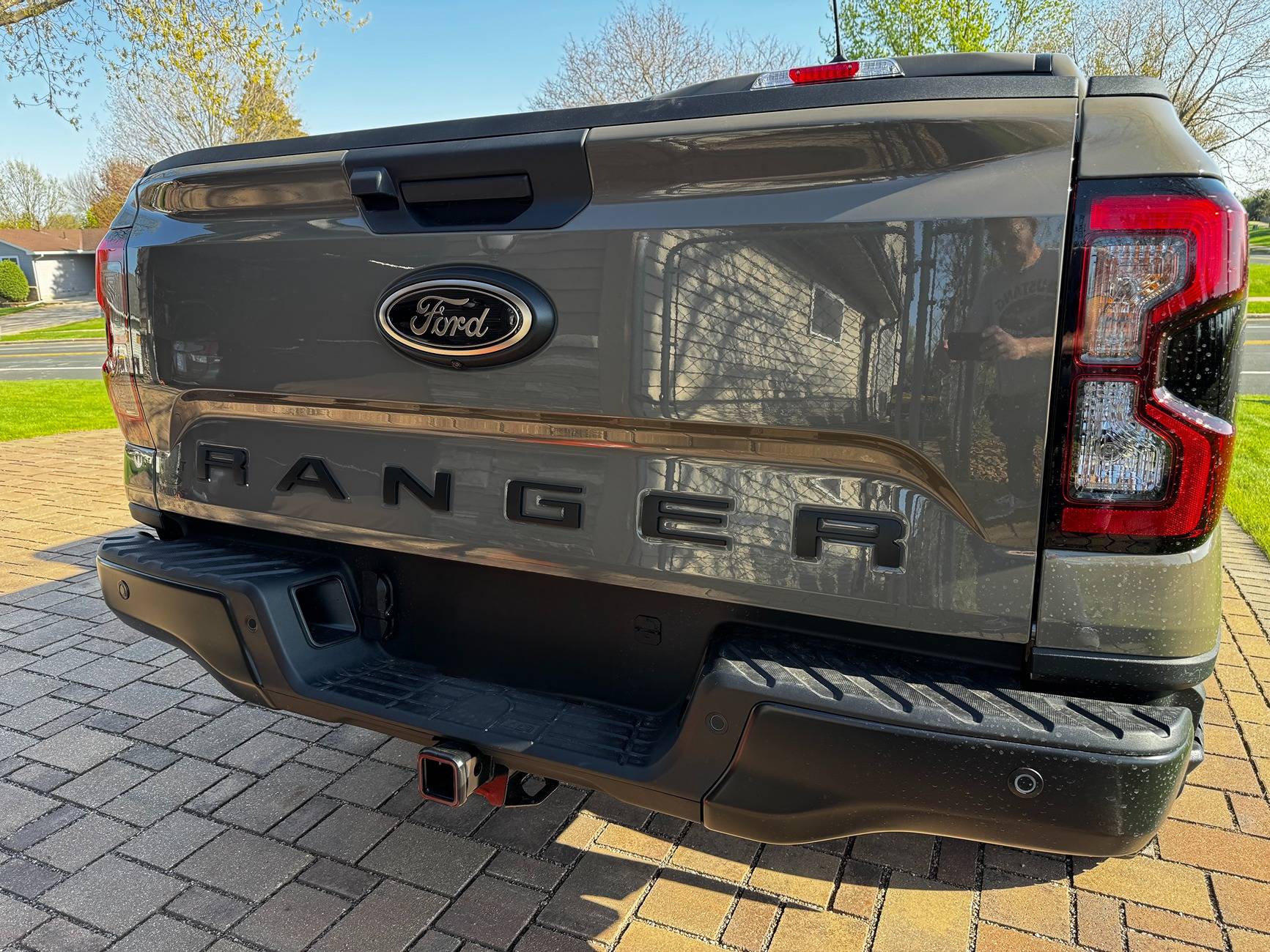 Ford Ranger 25 Blackout with a bit of flair - Raised Tail Gate Letters IMG_2158