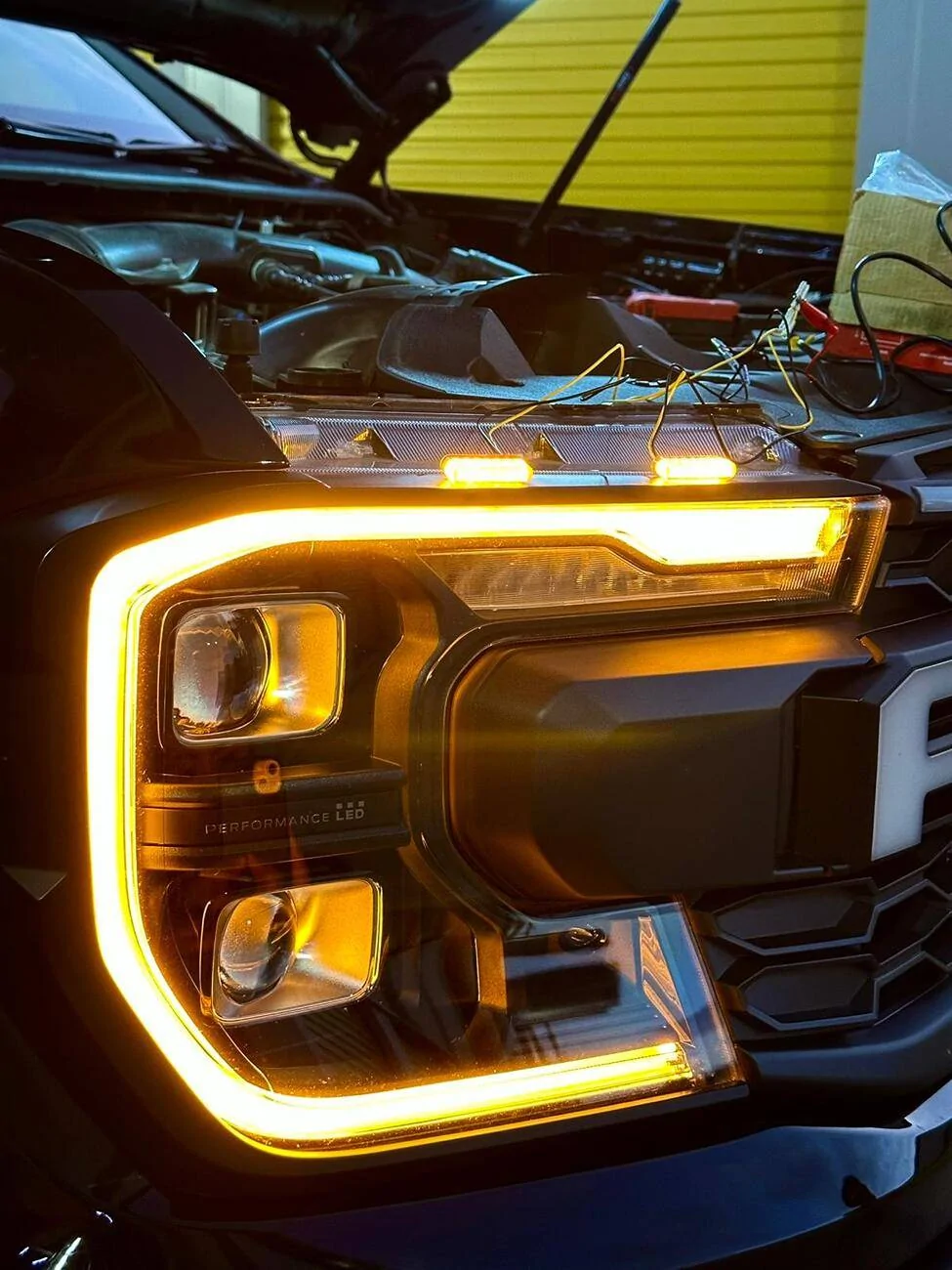 Ford Ranger How Signature Lux's Amber Grille Light Looks Next to the Lava DRL + Special Offer 1746439872545-2