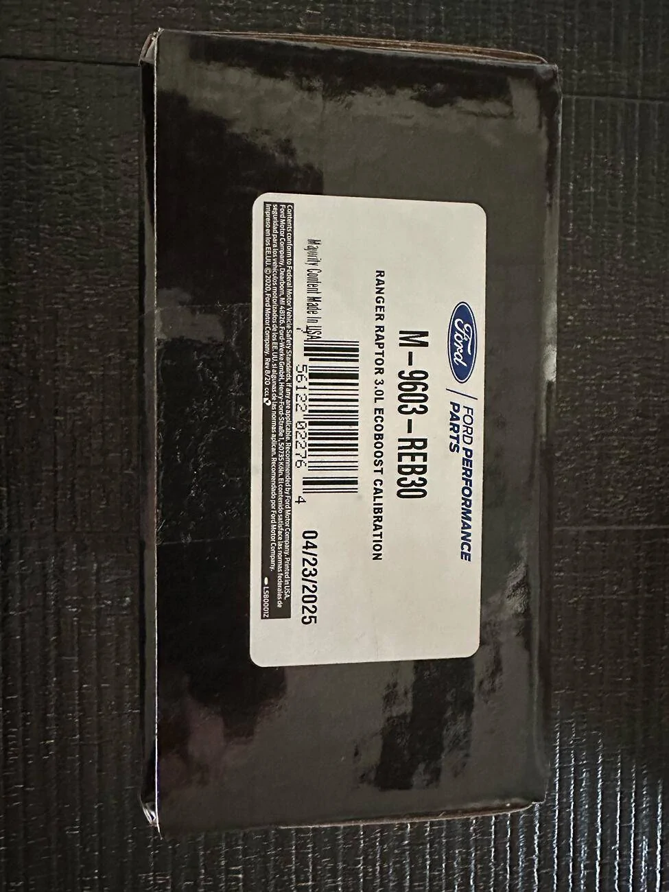 California - 2024 RANGER RAPTOR 50 STATE FORD PERFORMANCE PROCAL TUNE 3 ...