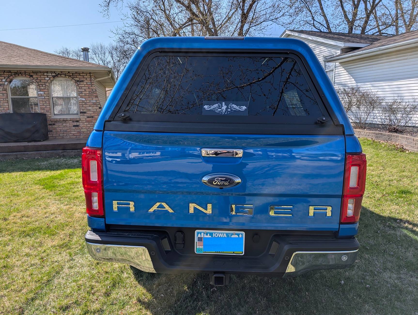 Ford Ranger 2022 Ranger Lariat SCAB with Tremor suspension and topper 8