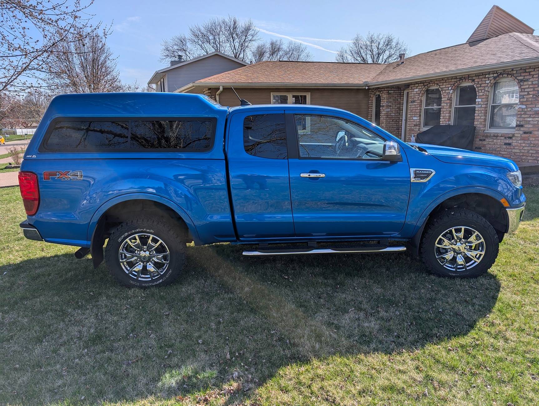 Ford Ranger 2022 Ranger Lariat SCAB with Tremor suspension and topper 12
