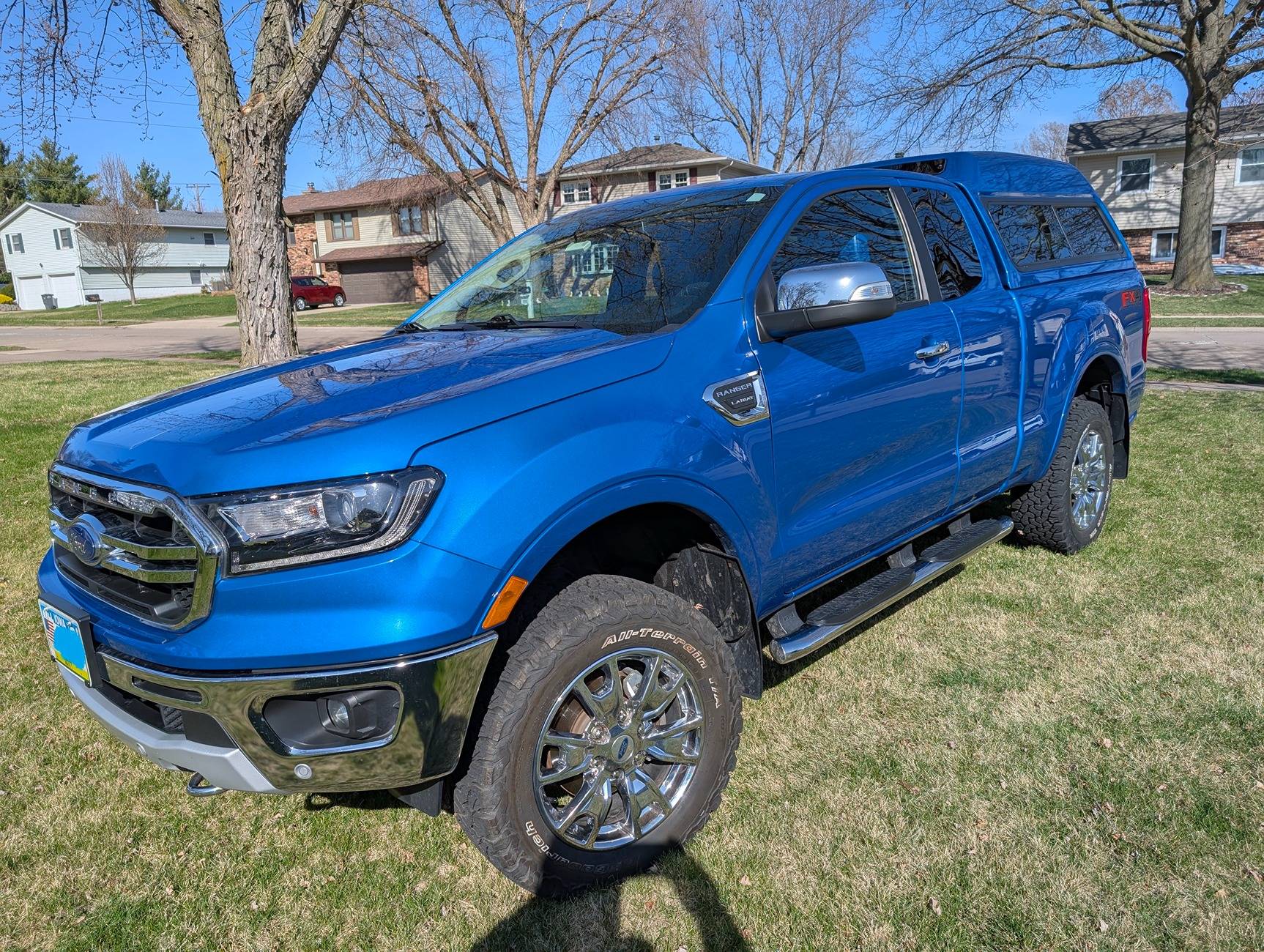 Ford Ranger 2022 Ranger Lariat SCAB with Tremor suspension and topper 3