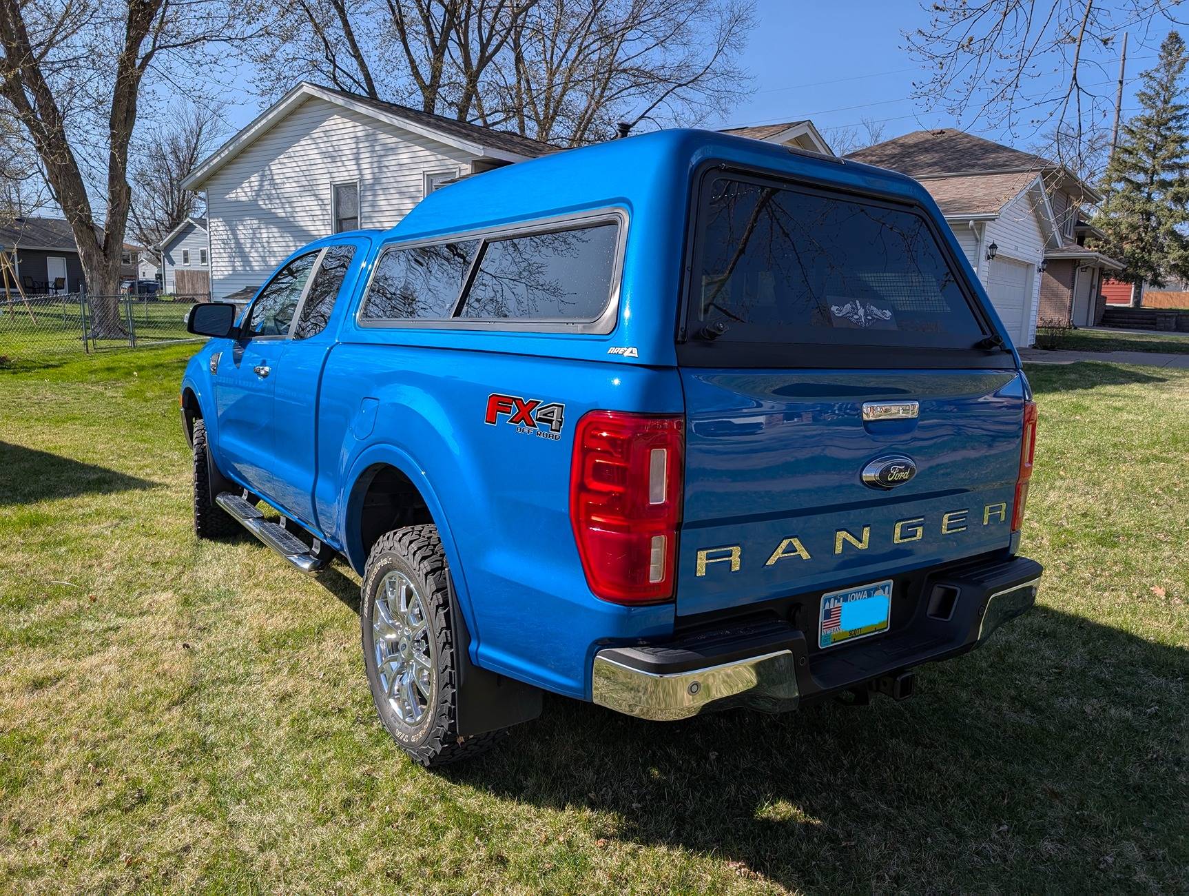 Ford Ranger 2022 Ranger Lariat SCAB with Tremor suspension and topper 7