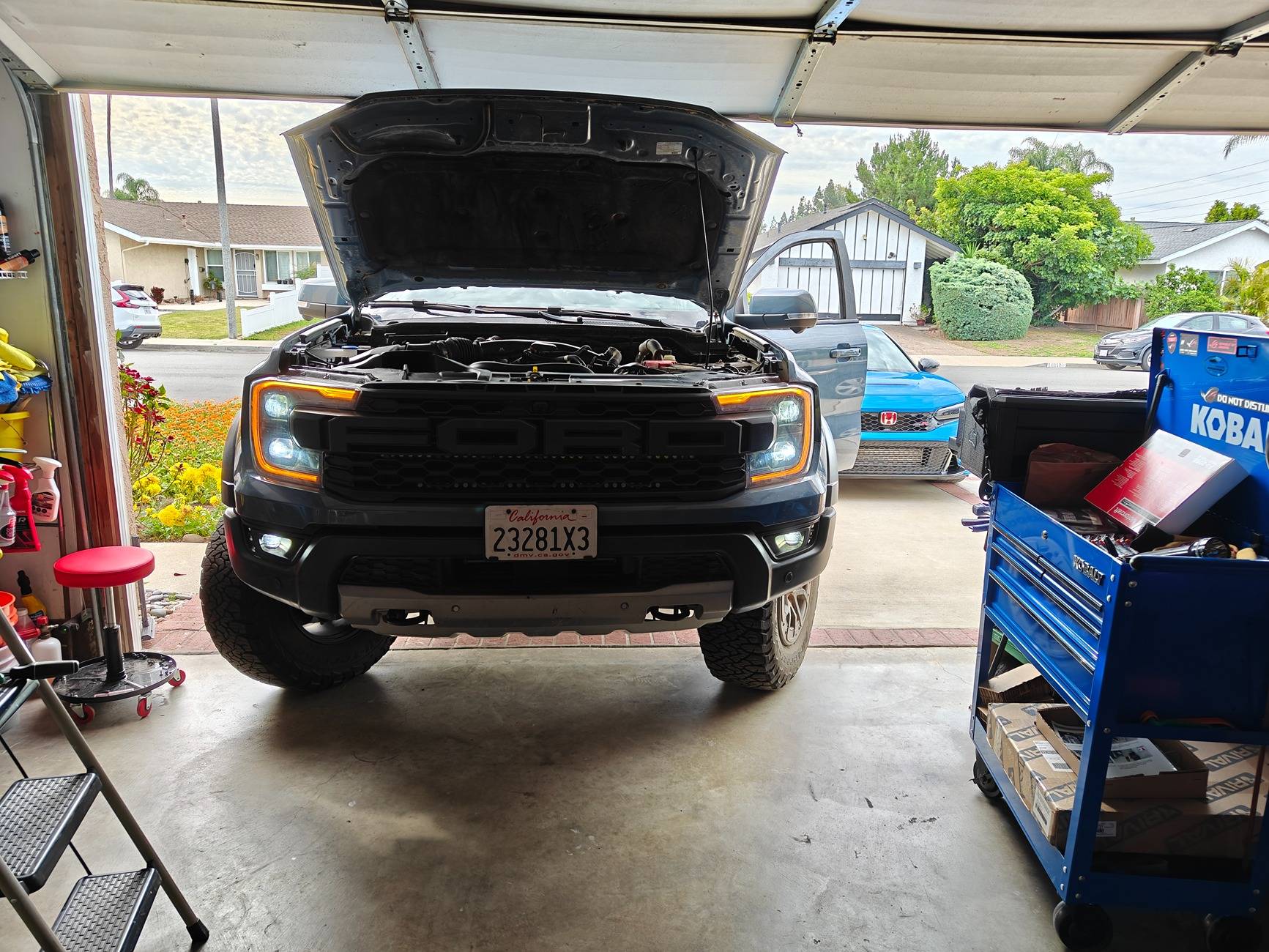 Ford Ranger SIGNATURE LUX Lava" Amber DRL Conversion Headlights🇺🇸 1000002797
