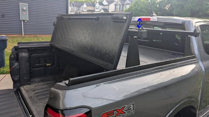 Ford Ranger Installed Gator EFX Tonneau and Adarac Bed Rack Today 1747153798425-hw