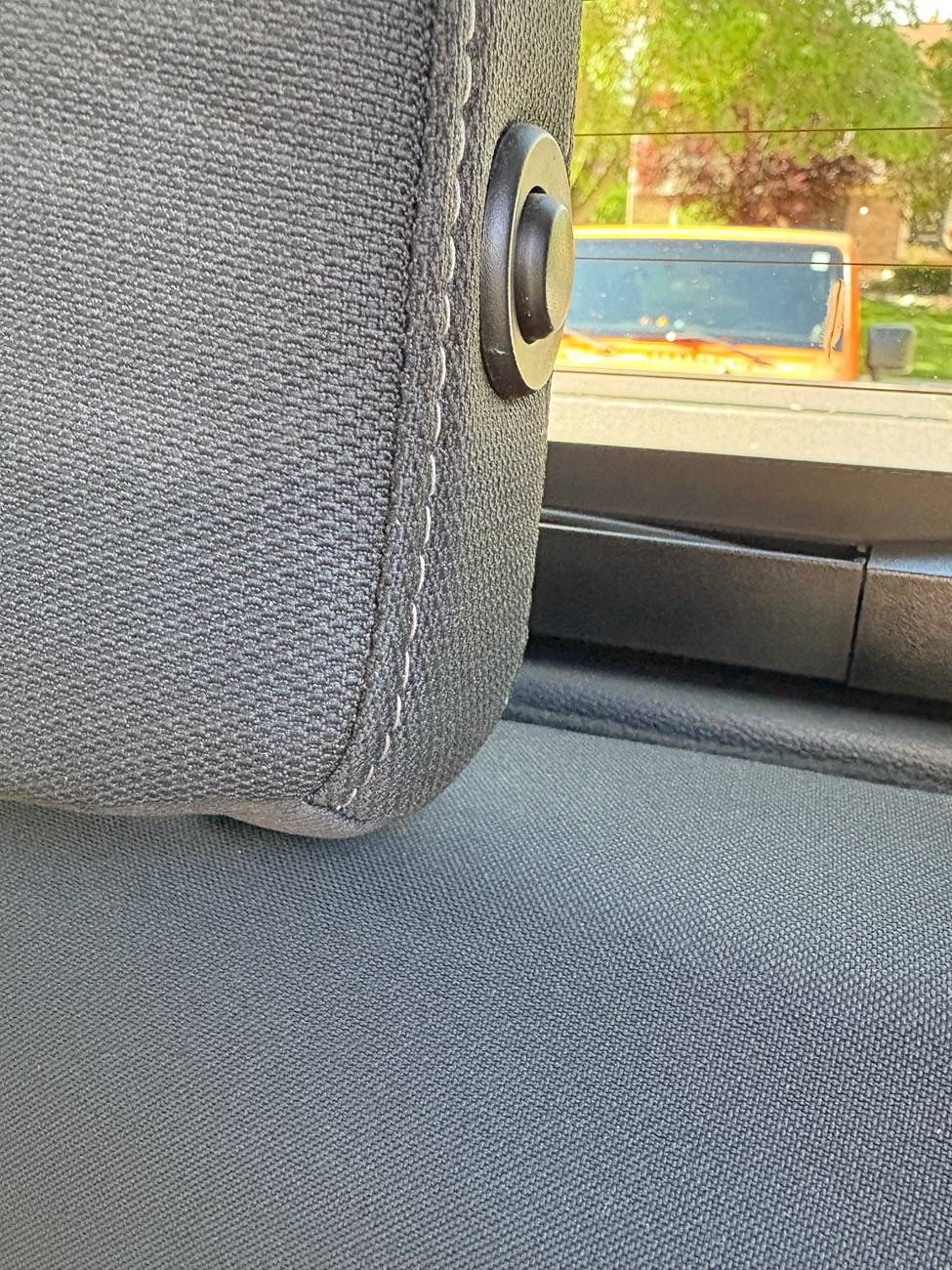 Ford Ranger Rear Seat Headrest Replacement IMG_3278