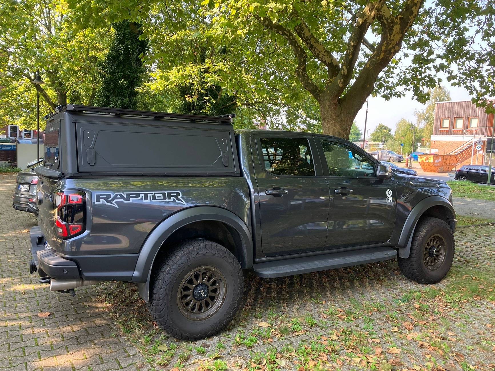 Ford Ranger New (Lighter) Shoes for the Raptor: RTR Evo 6 Satin Charcoal Wheels (17x9 +30) and Goodyear Territory MT 315/70-17 Tires 5f837538-857b-44c0-86ac-a6ddd3f42597