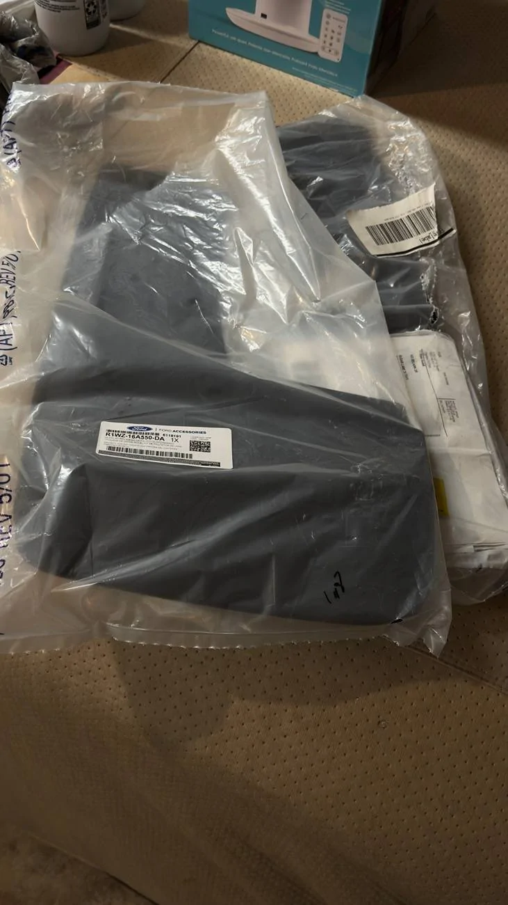 Ford Ranger 2024 Ranger Raptor OEM front and rear mudflaps IMG_5104