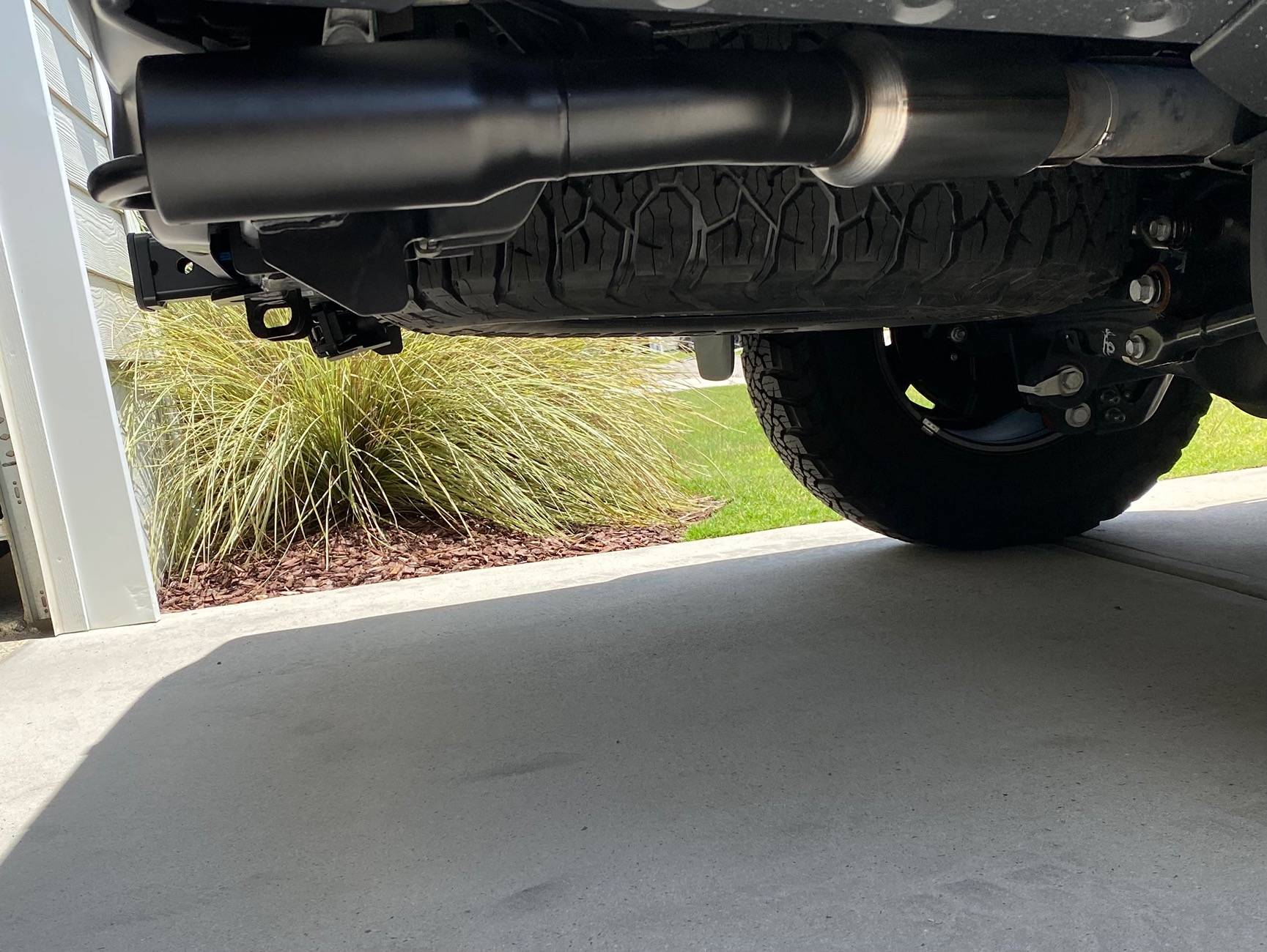 Ford Ranger Spray Painted my exhaust tips IMG_3771