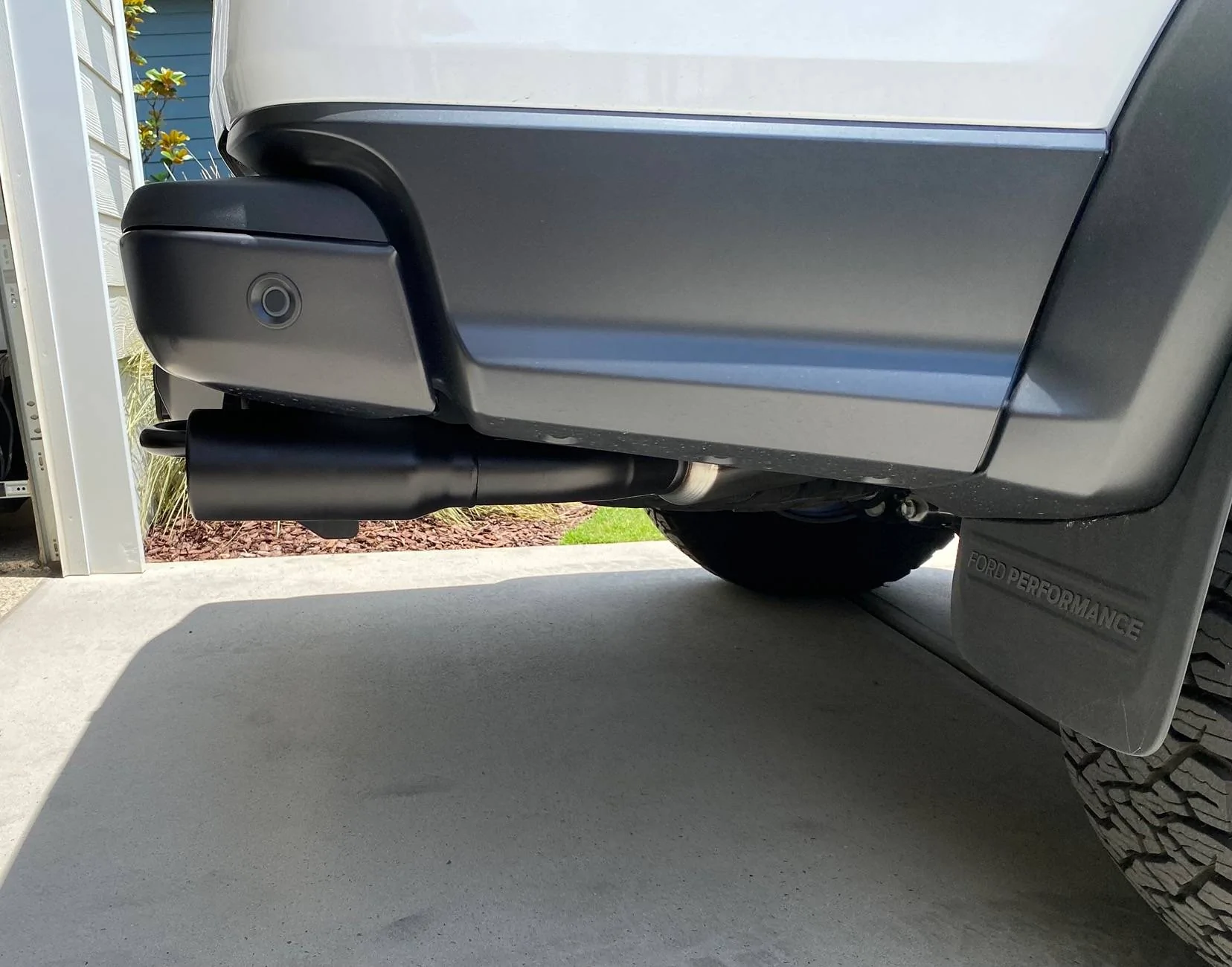 Ford Ranger Spray Painted my exhaust tips IMG_3769