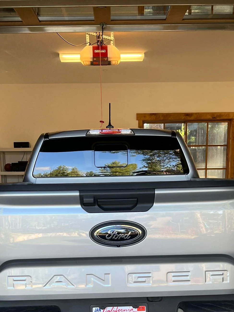 Ford Ranger Raptor tailgate badge removed IMG_4375