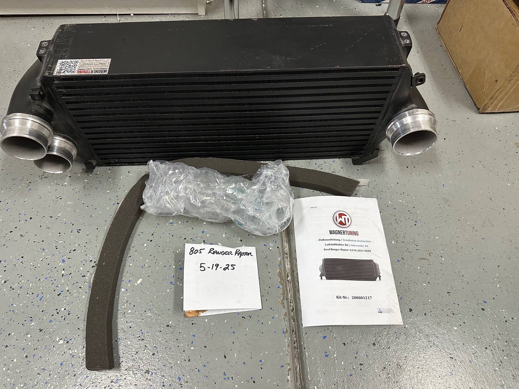 Ford Ranger Ranger Raptor Wagner intercooler SOLD IMG_8374