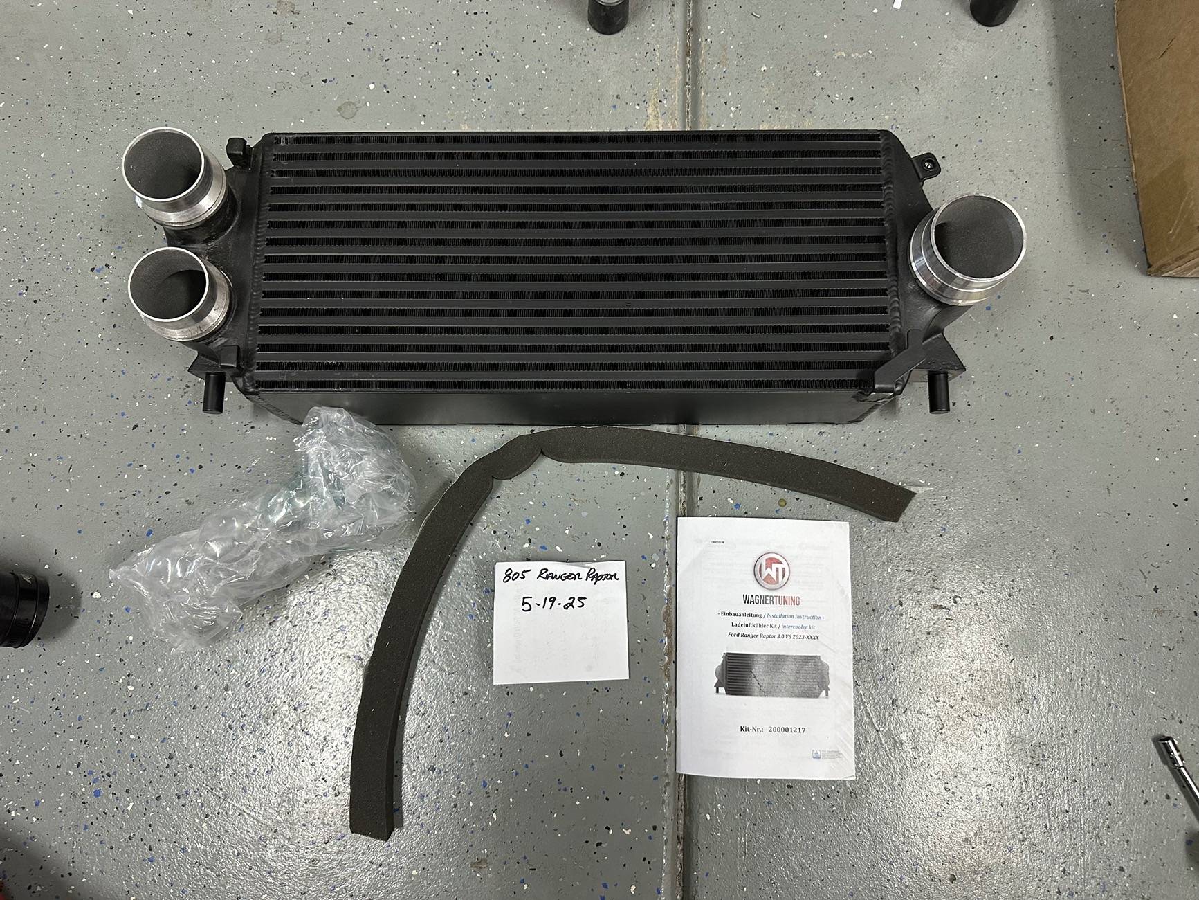Ford Ranger Ranger Raptor Wagner intercooler SOLD IMG_8375