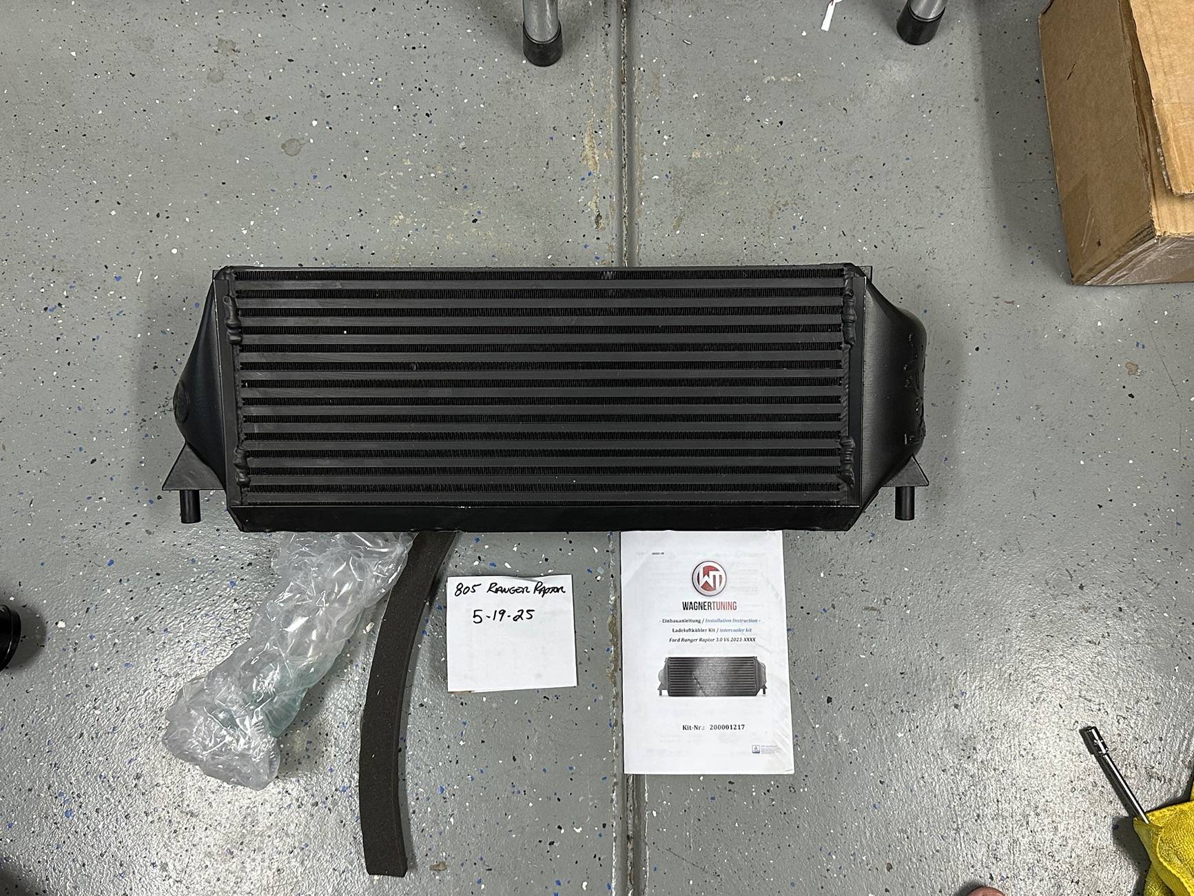 Ford Ranger Ranger Raptor Wagner intercooler SOLD IMG_8377