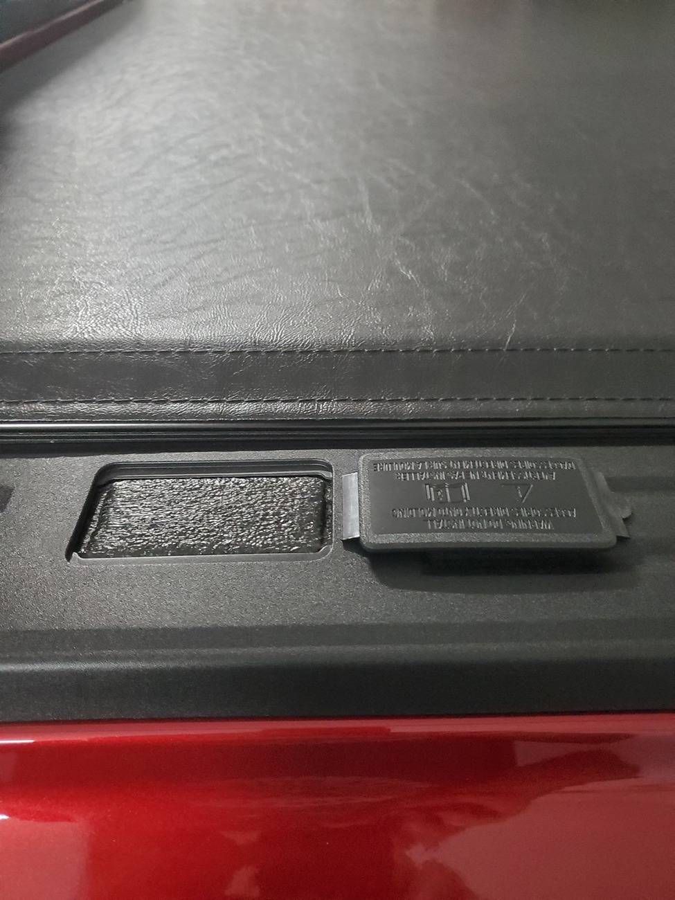 Ford Ranger Water leaks from bed rail caps. 20250528_195109