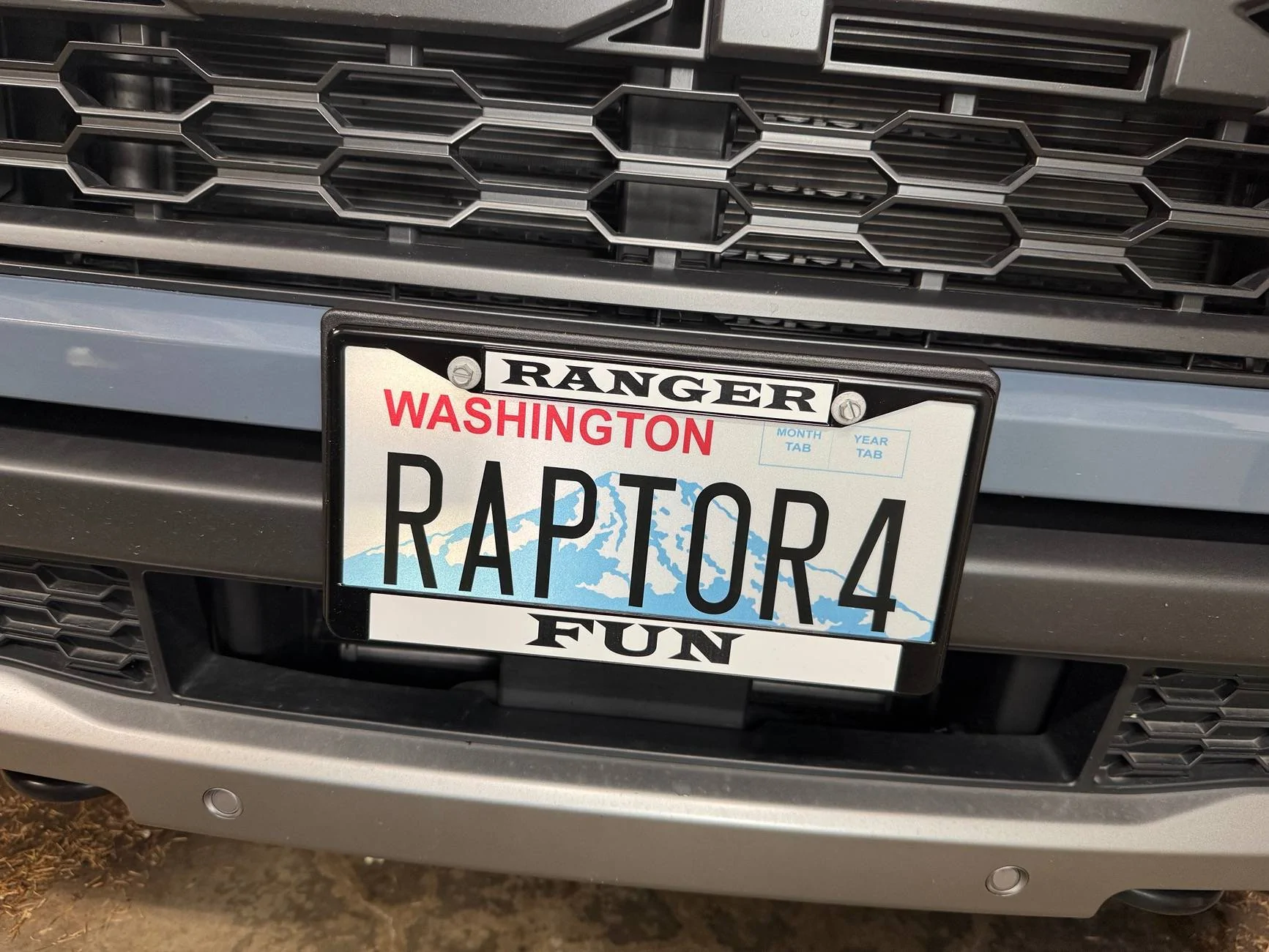 Ford Ranger What's your custom personalized license plate? IMG_6126